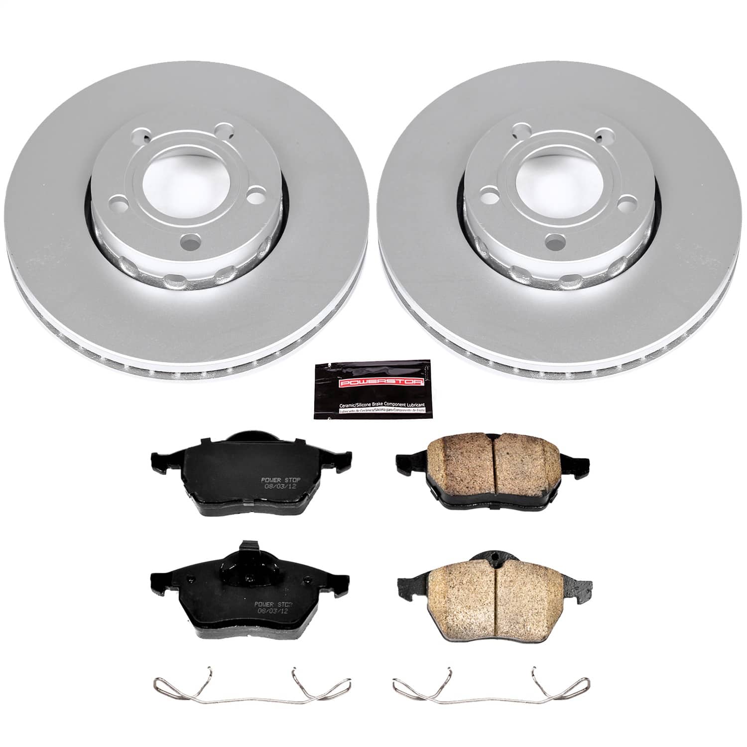 Power Stop - CRK3103 - Front - Disc Brake Pad and Rotor Kit