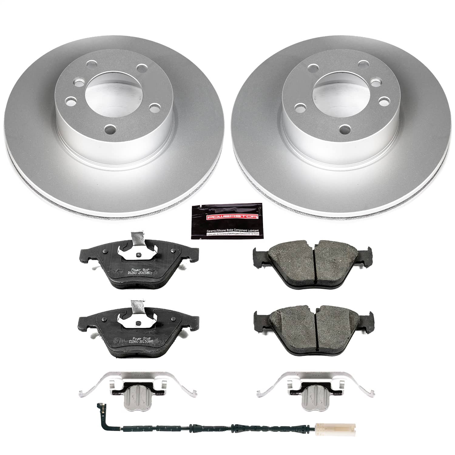 Power Stop - CRK4677 - Front - Disc Brake Pad and Rotor Kit