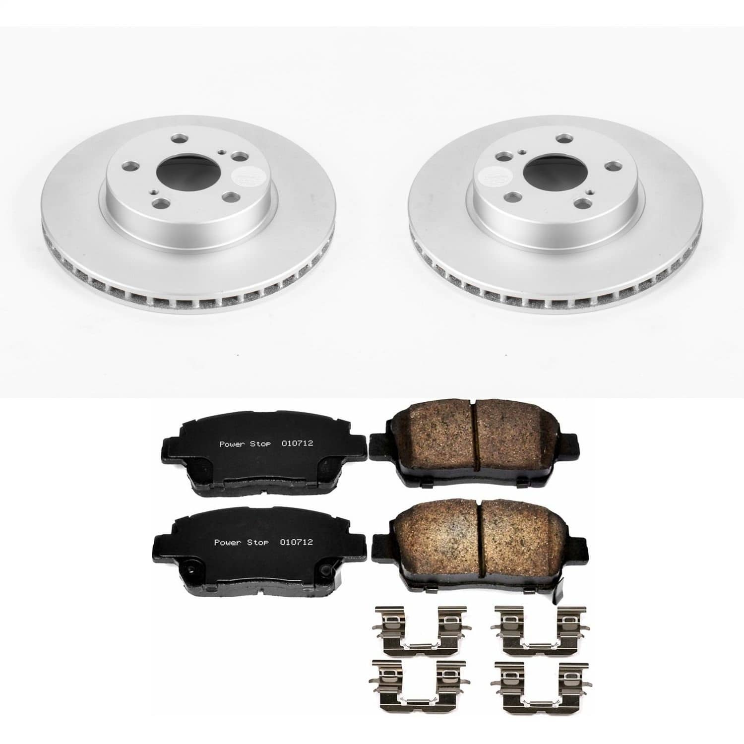 Power Stop - CRK5219 - Front - Disc Brake Pad and Rotor Kit