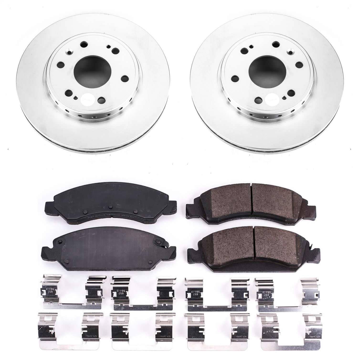 Power Stop - CRK5519 - Front - Disc Brake Pad and Rotor Kit