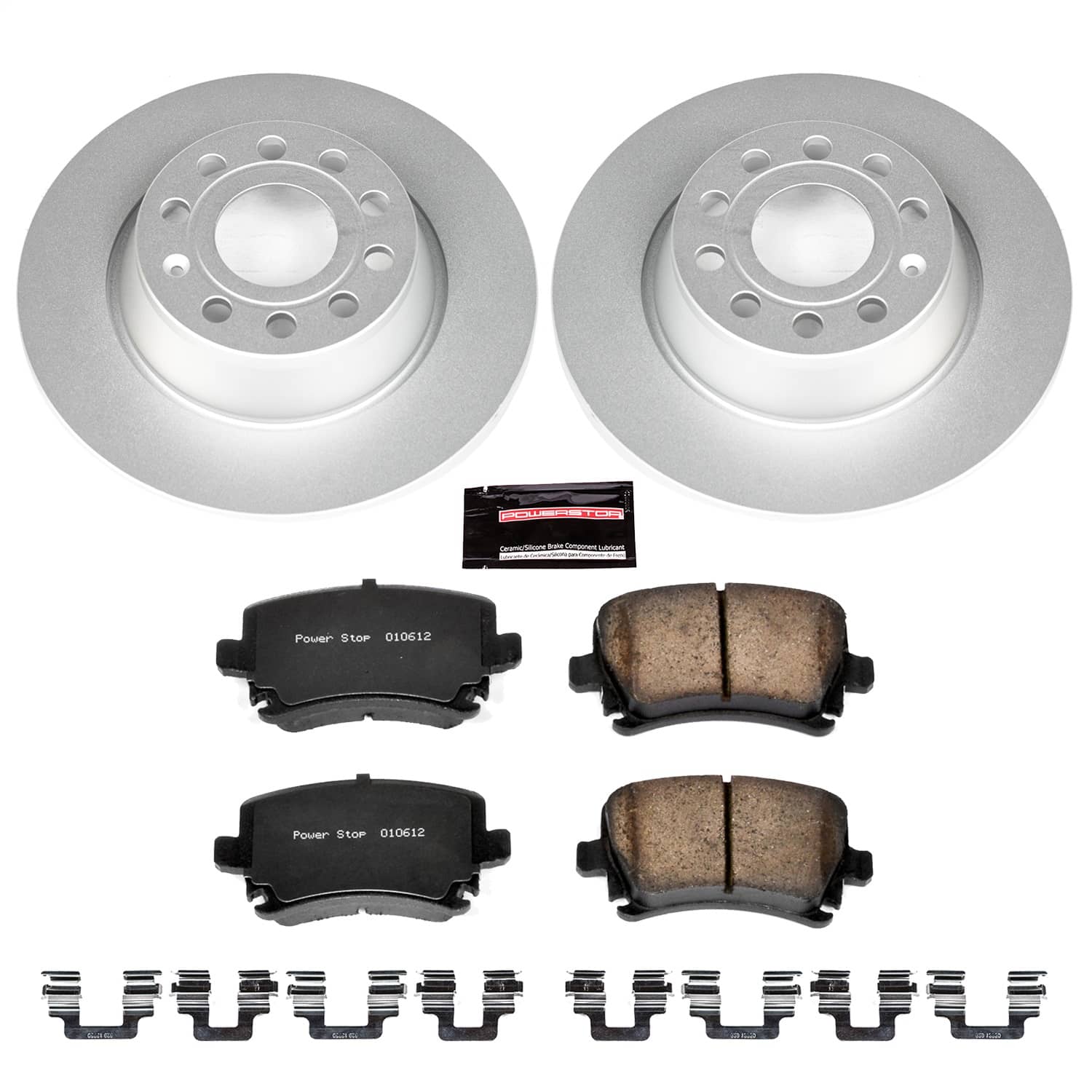 Power Stop - CRK5662 - Rear - Disc Brake Pad and Rotor Kit
