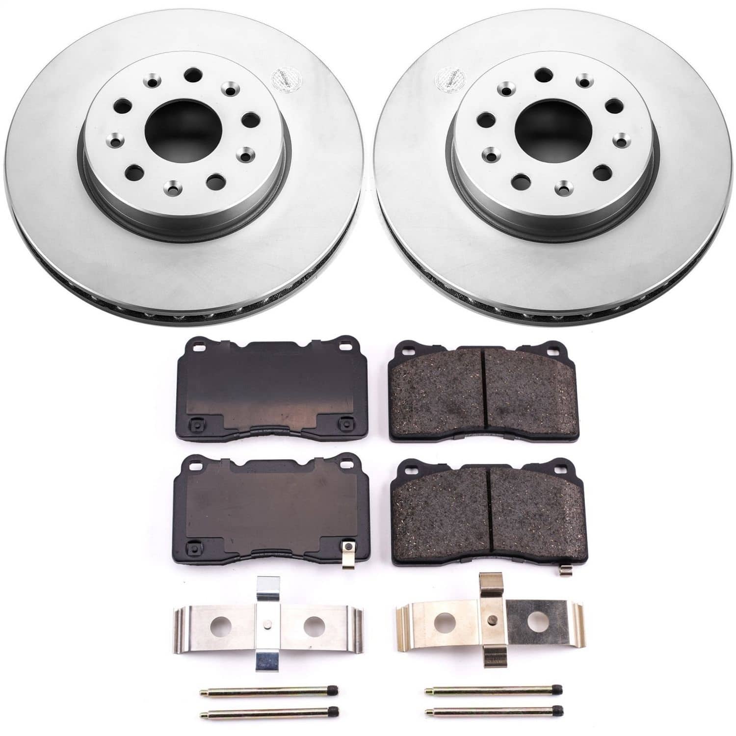 Power Stop - CRK7001 - Front - Disc Brake Pad and Rotor Kit