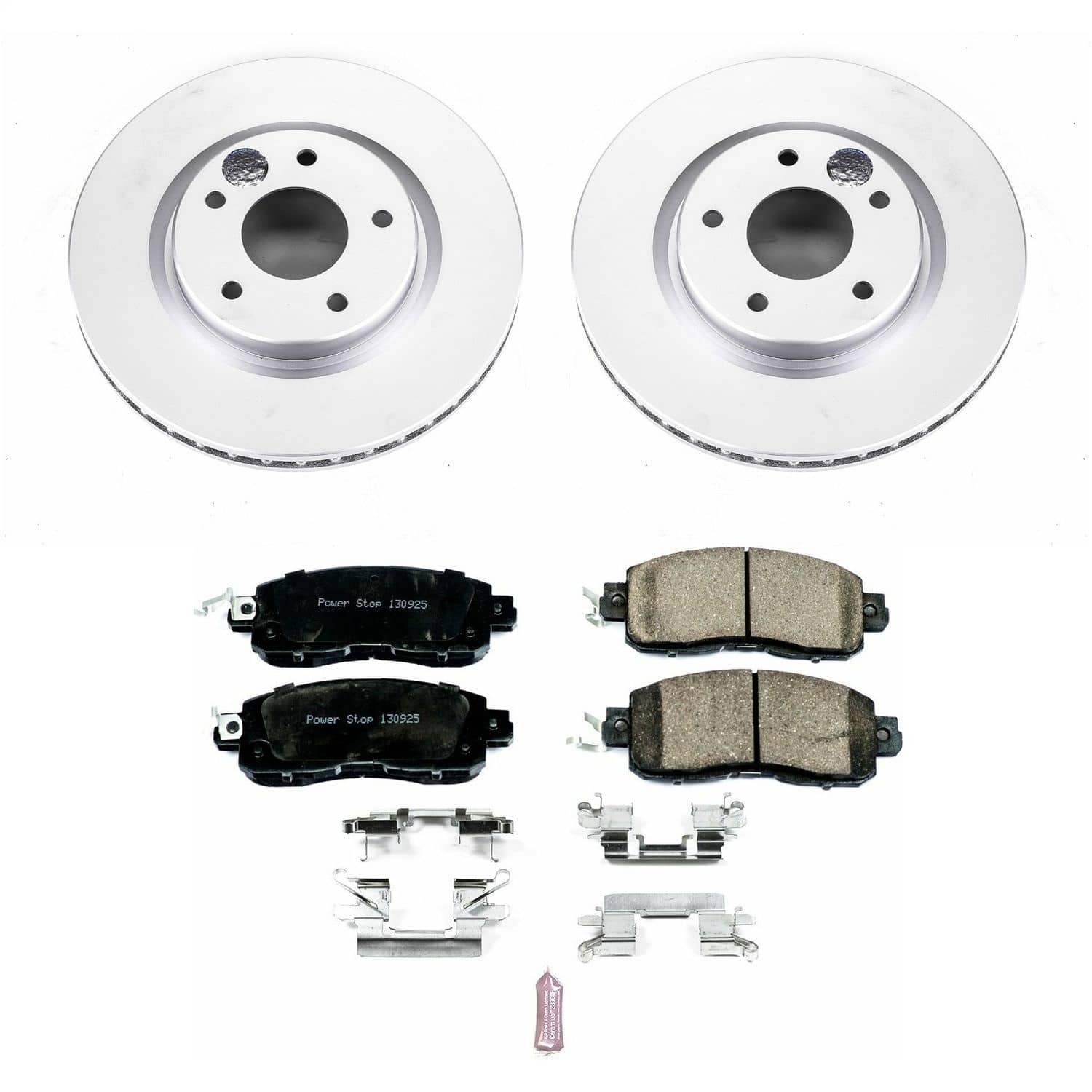Power Stop - CRK7215 - Front - Disc Brake Pad and Rotor Kit