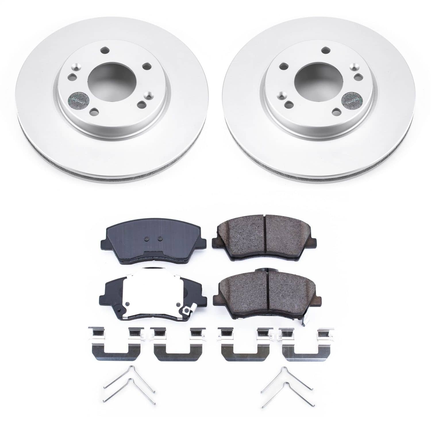 Power Stop - CRK7893 - Front - Disc Brake Pad and Rotor Kit