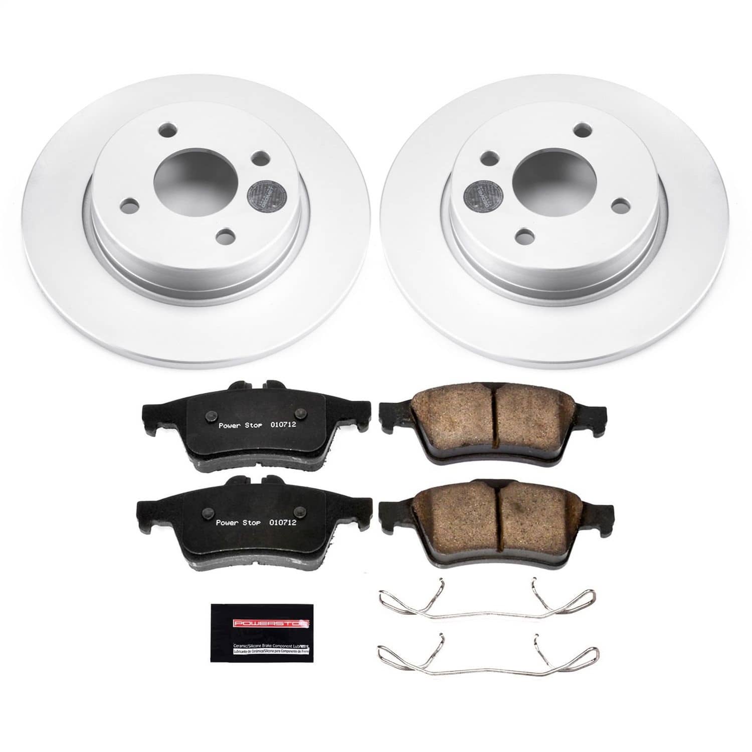 Power Stop - CRK7897 - Rear - Disc Brake Pad and Rotor Kit