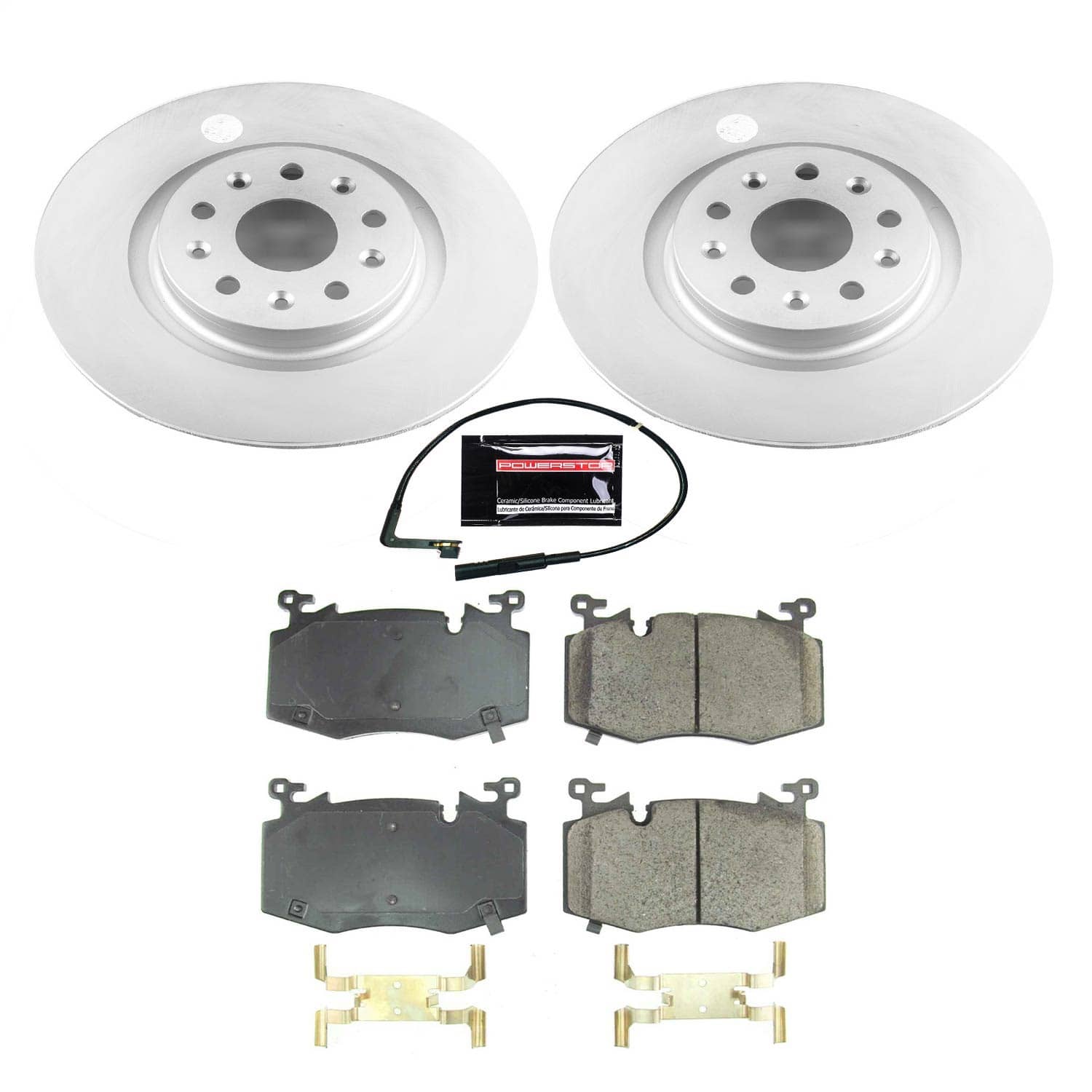 Power Stop - CRK8317 - Front - Disc Brake Pad and Rotor Kit
