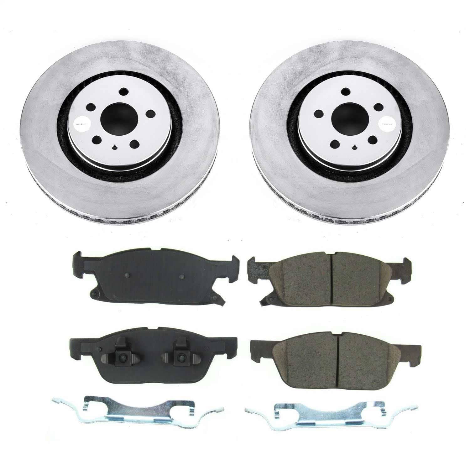 Power Stop - CRK8321 - Front - Disc Brake Pad and Rotor Kit