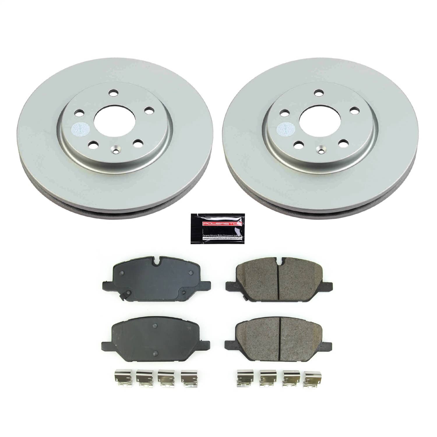 Power Stop - CRK8829 - Front - Disc Brake Pad and Rotor Kit