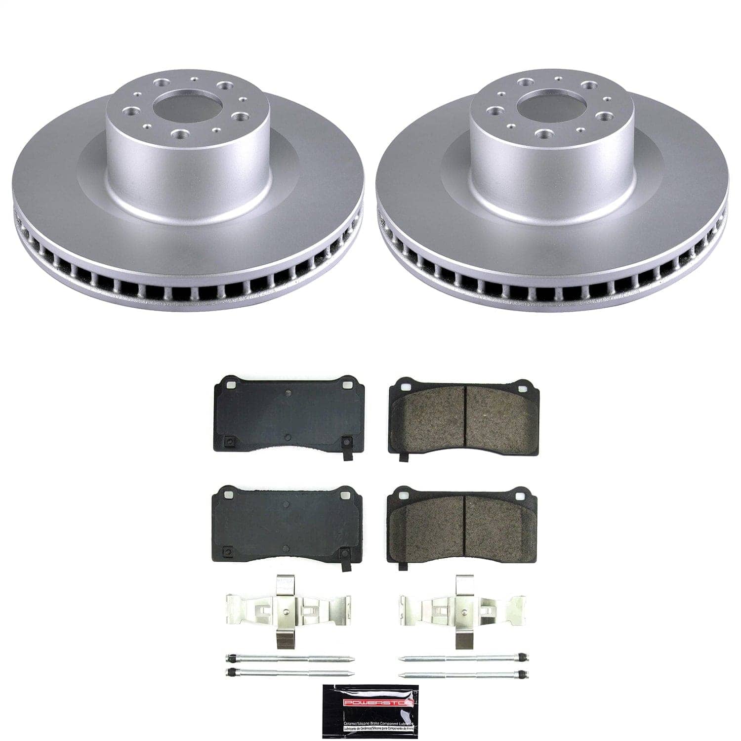Power Stop - CRK9251 - Front - Disc Brake Pad and Rotor Kit