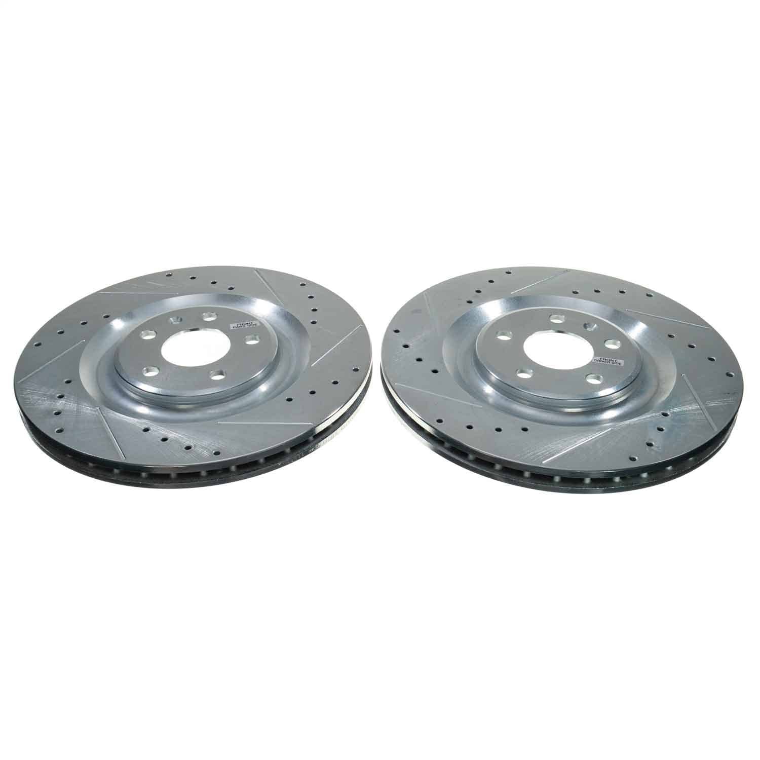 Power Stop - EBR1695XPR - Rear - Disc Brake Rotor Set