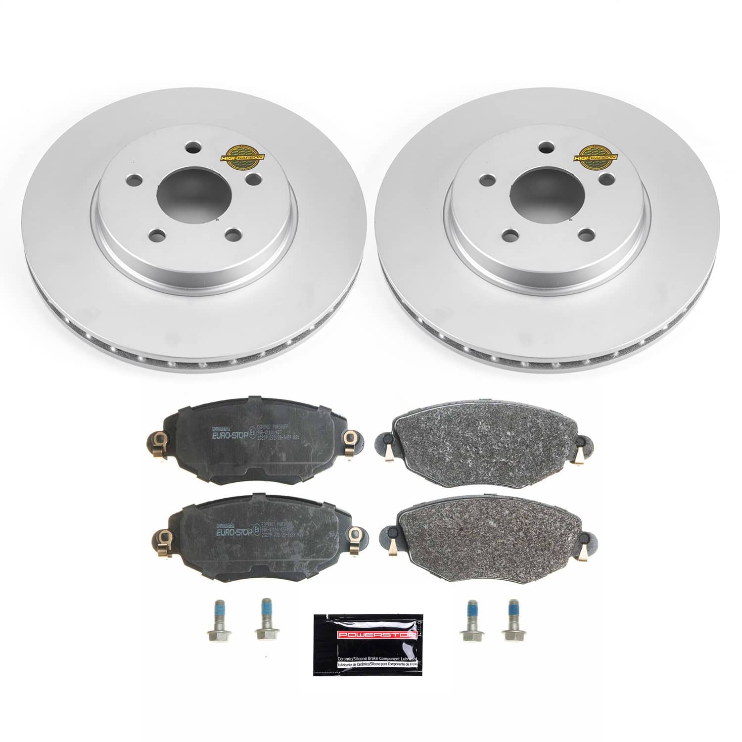 Power Stop - ESK1373 - Front - Disc Brake Pad and Rotor Kit