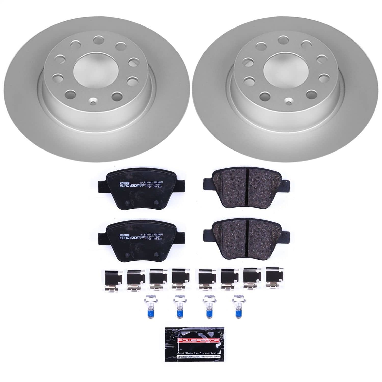 Power Stop - ESK5667 - Rear - Disc Brake Pad and Rotor Kit