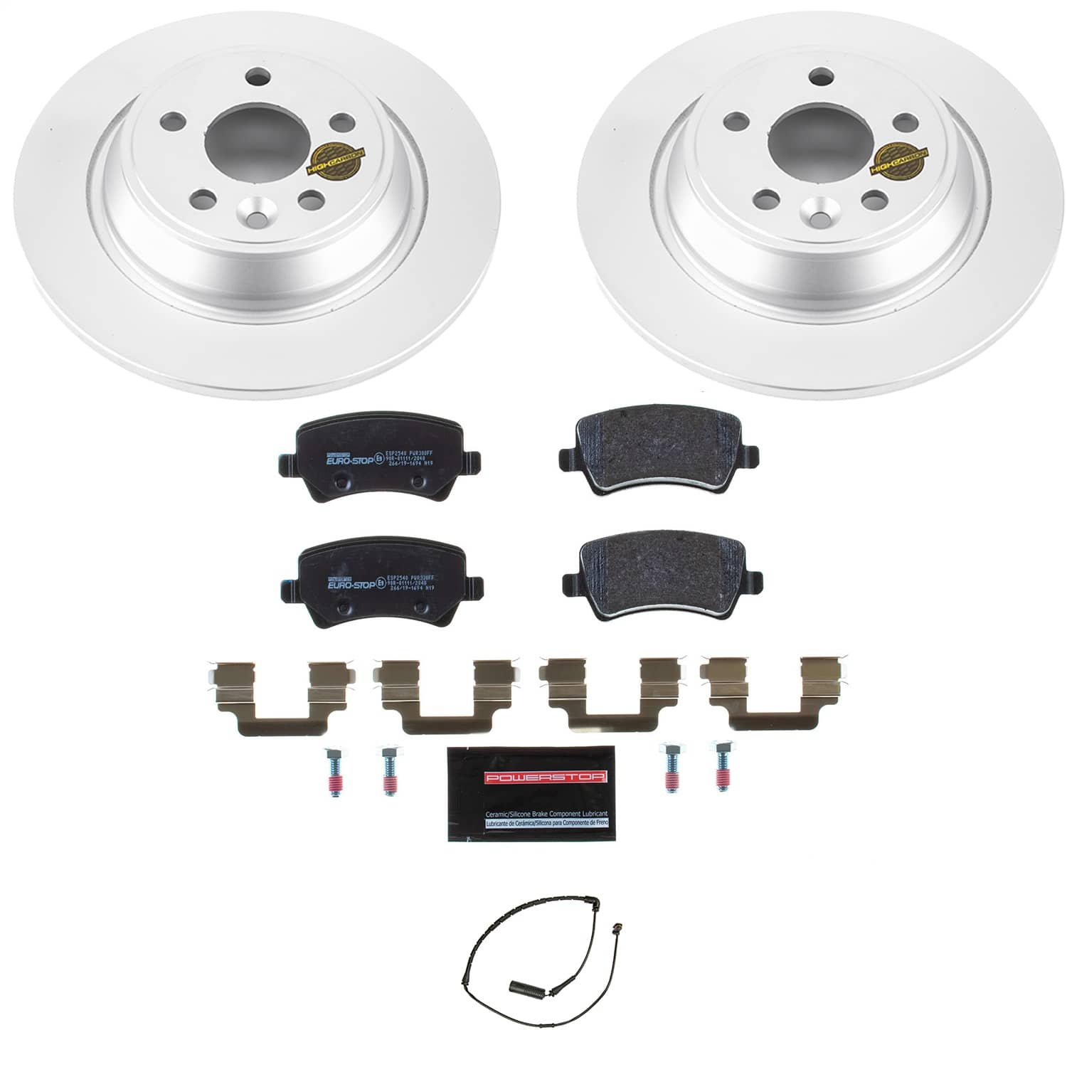 Power Stop - ESK6293 - Rear - Disc Brake Pad and Rotor Kit