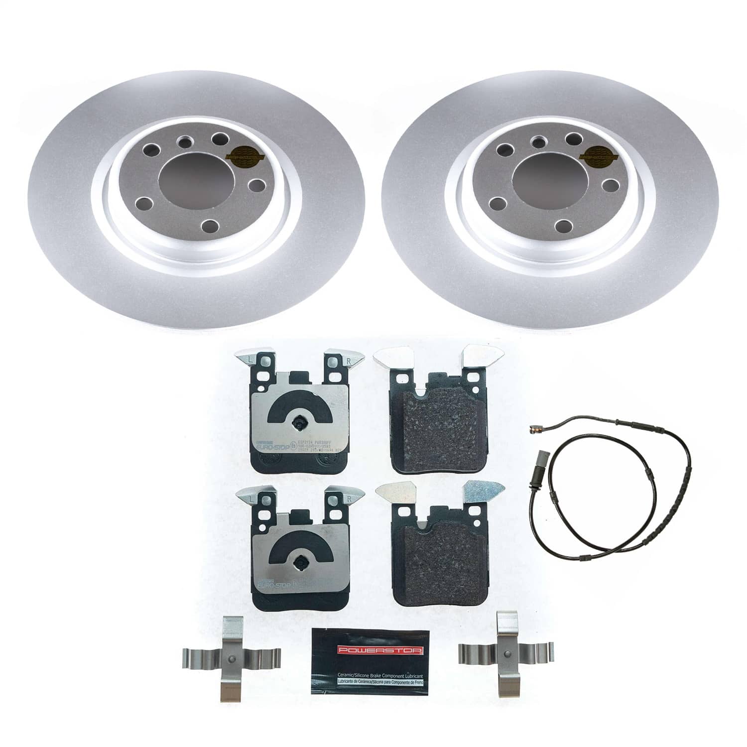 Power Stop - ESK6657 - Rear - Disc Brake Pad and Rotor Kit