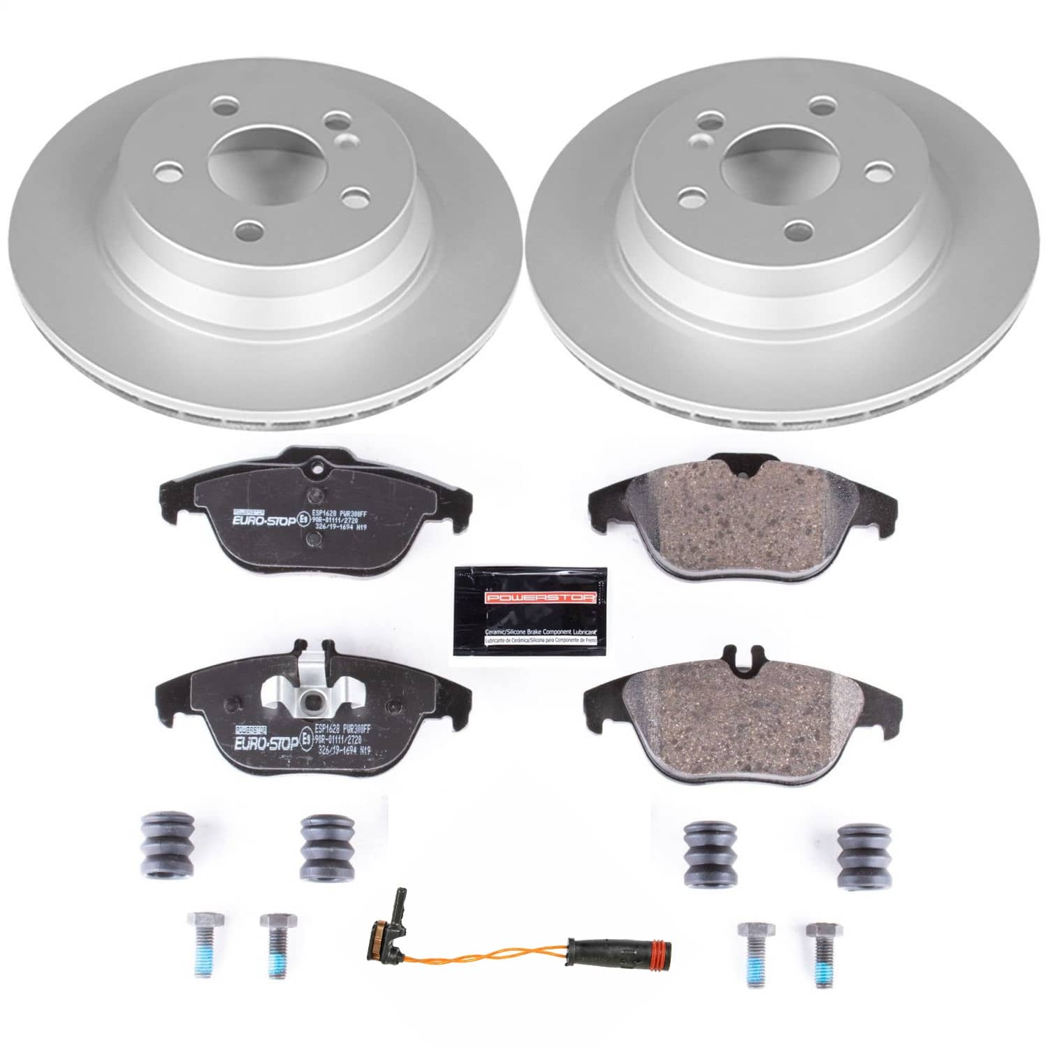 Power Stop - ESK6715 - Rear - Disc Brake Pad and Rotor Kit