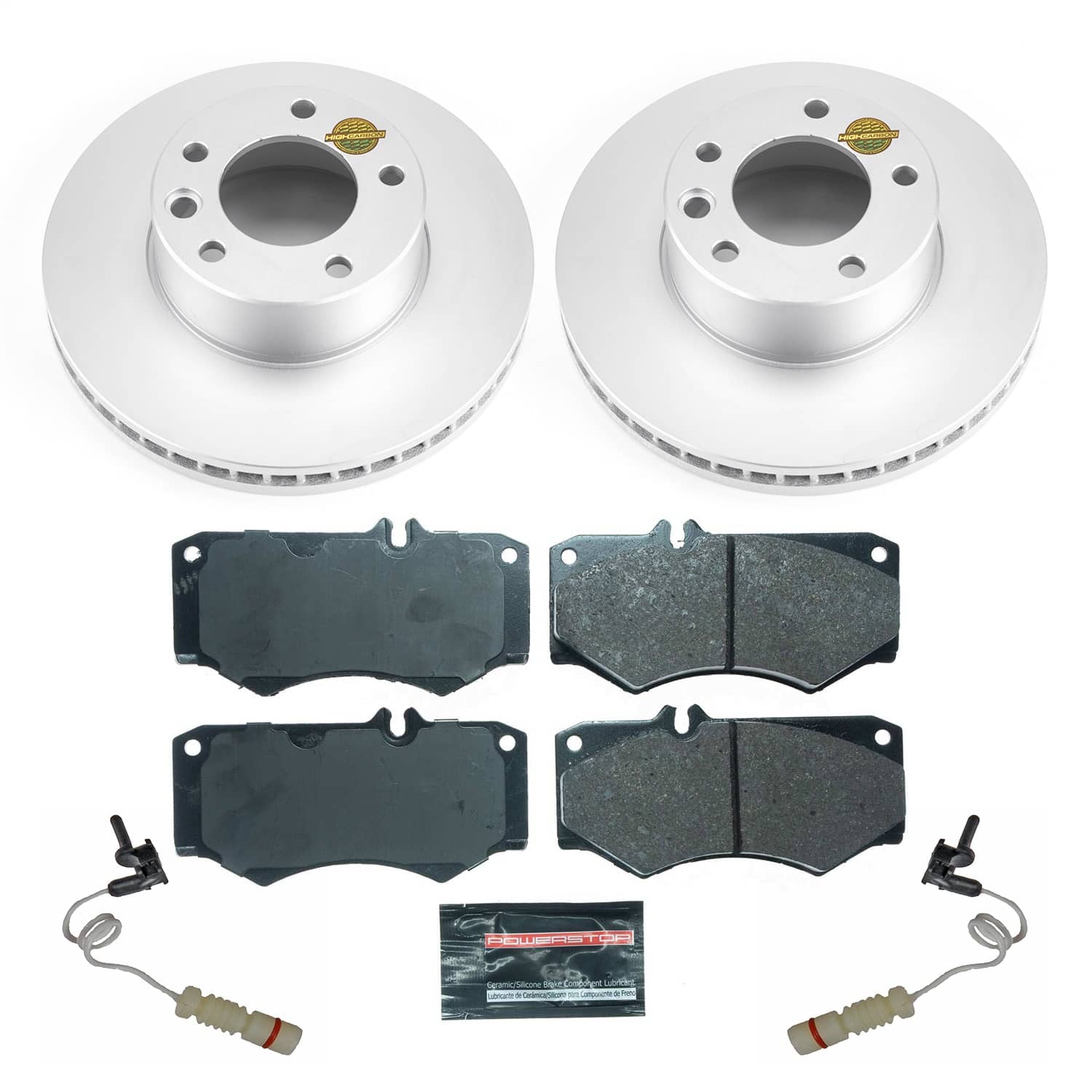 Power Stop - ESK6879 - Front - Disc Brake Pad and Rotor Kit