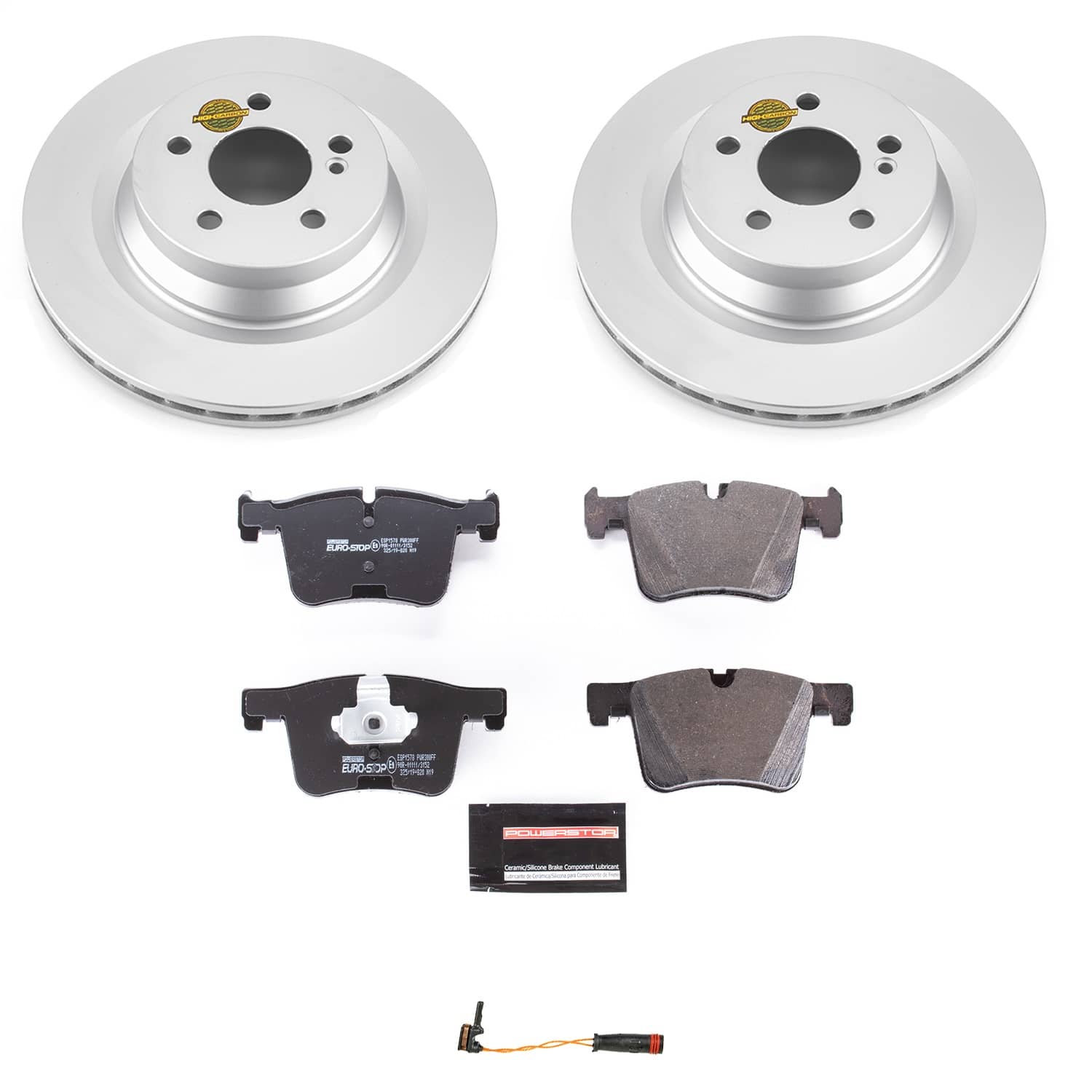 Power Stop - ESK6881 - Rear - Disc Brake Pad and Rotor Kit