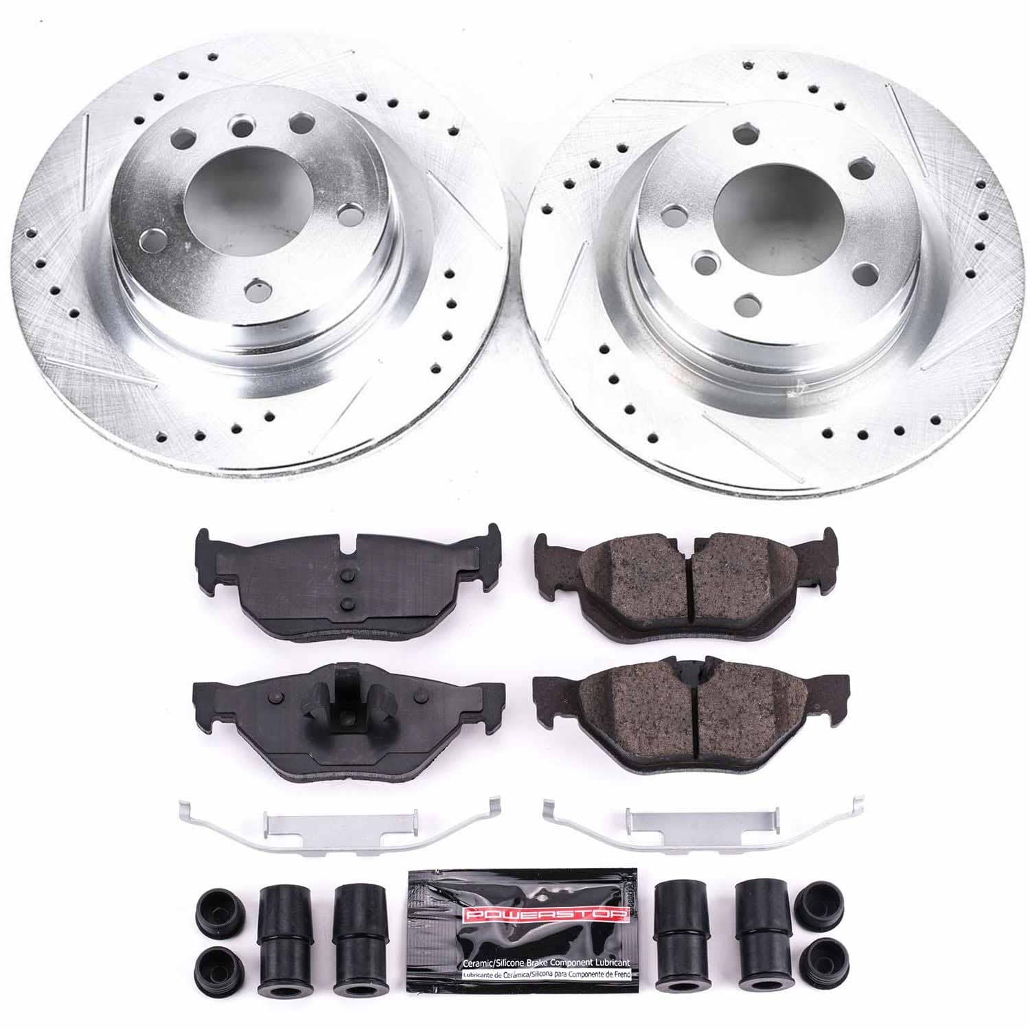 Power Stop - K044 - Rear - Disc Brake Pad and Rotor Kit