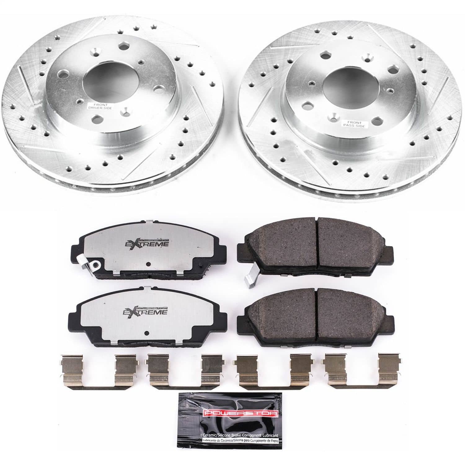 Power Stop - K1033-26 - Front - Disc Brake Pad and Rotor Kit
