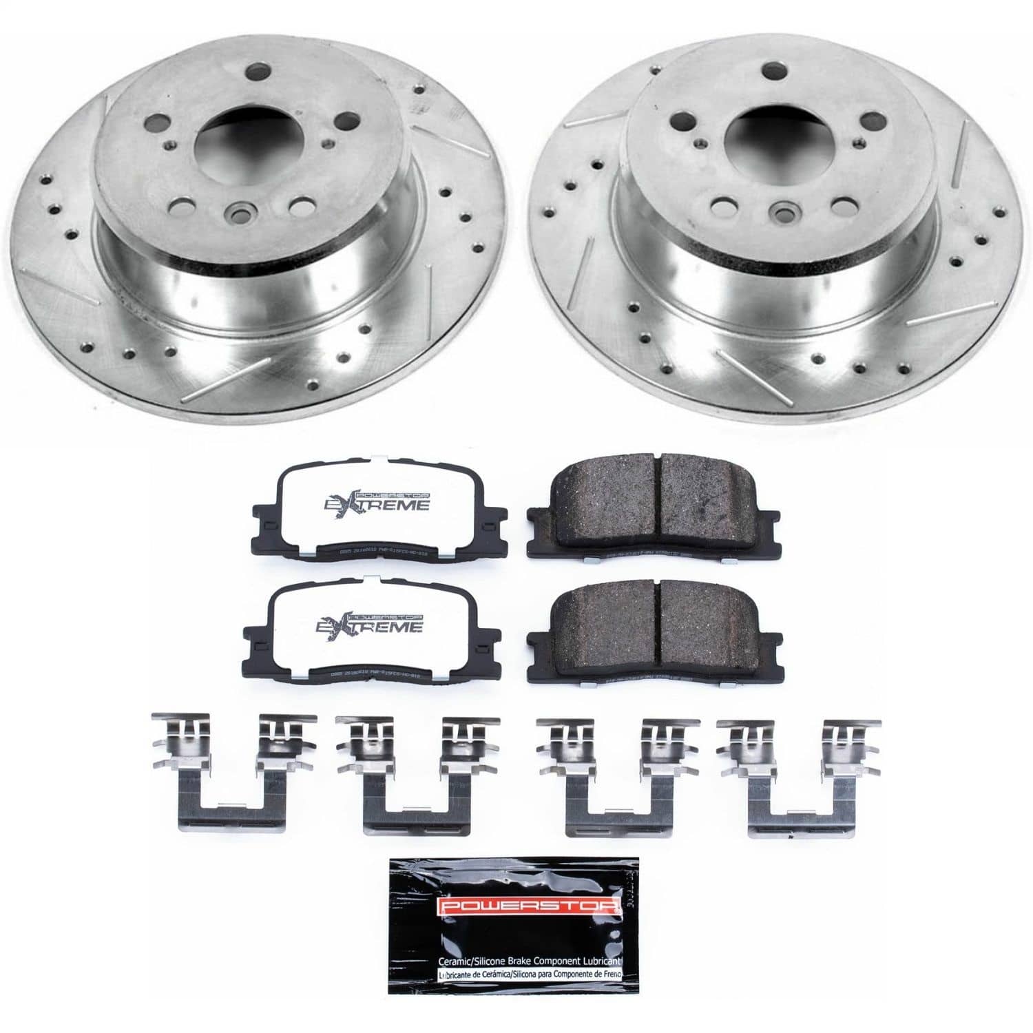 Power Stop - K1069-36 - Rear - Disc Brake Pad and Rotor Kit