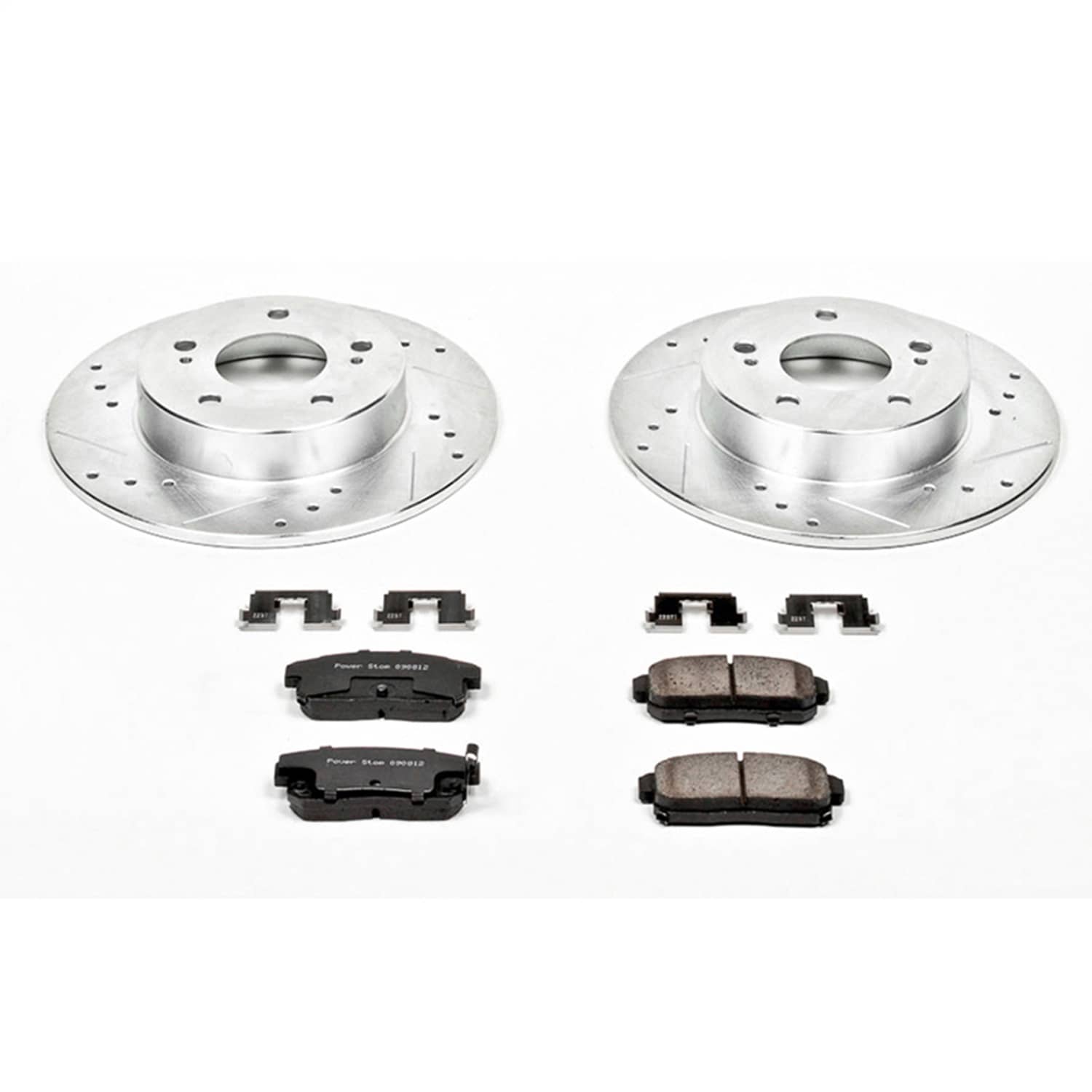 Power Stop - K1169 - Rear - Disc Brake Pad and Rotor Kit