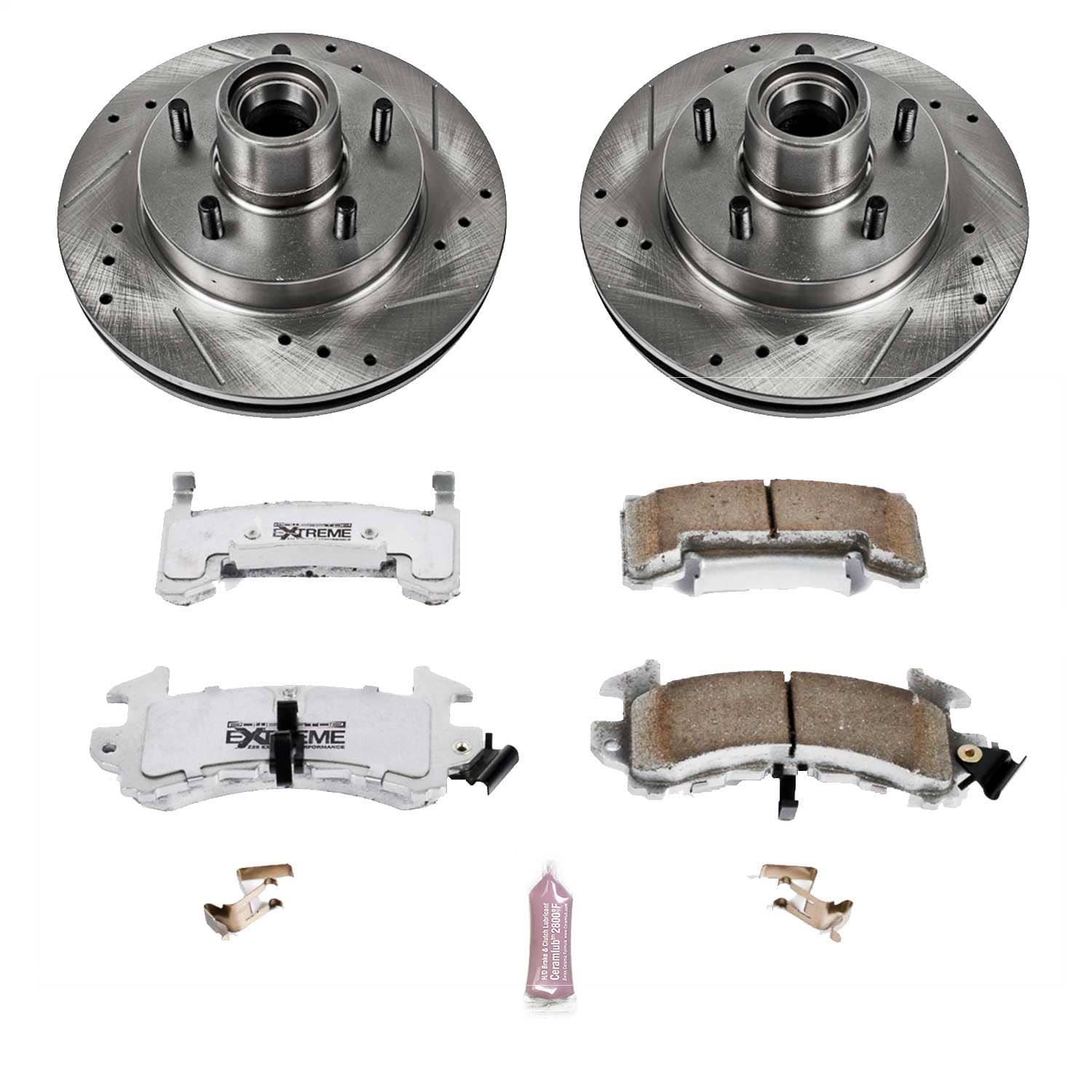 Power Stop - K1482-26 - Front - Disc Brake Pad and Rotor Kit