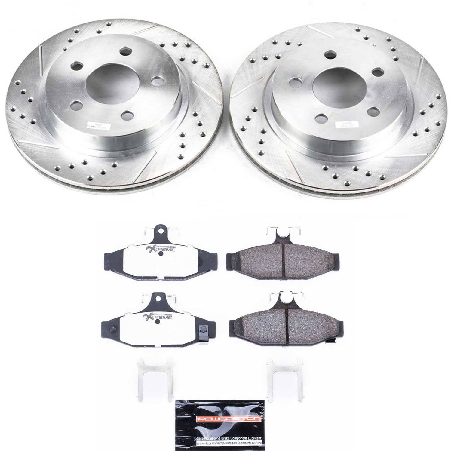 Power Stop - K1531-26 - Rear - Disc Brake Pad and Rotor Kit