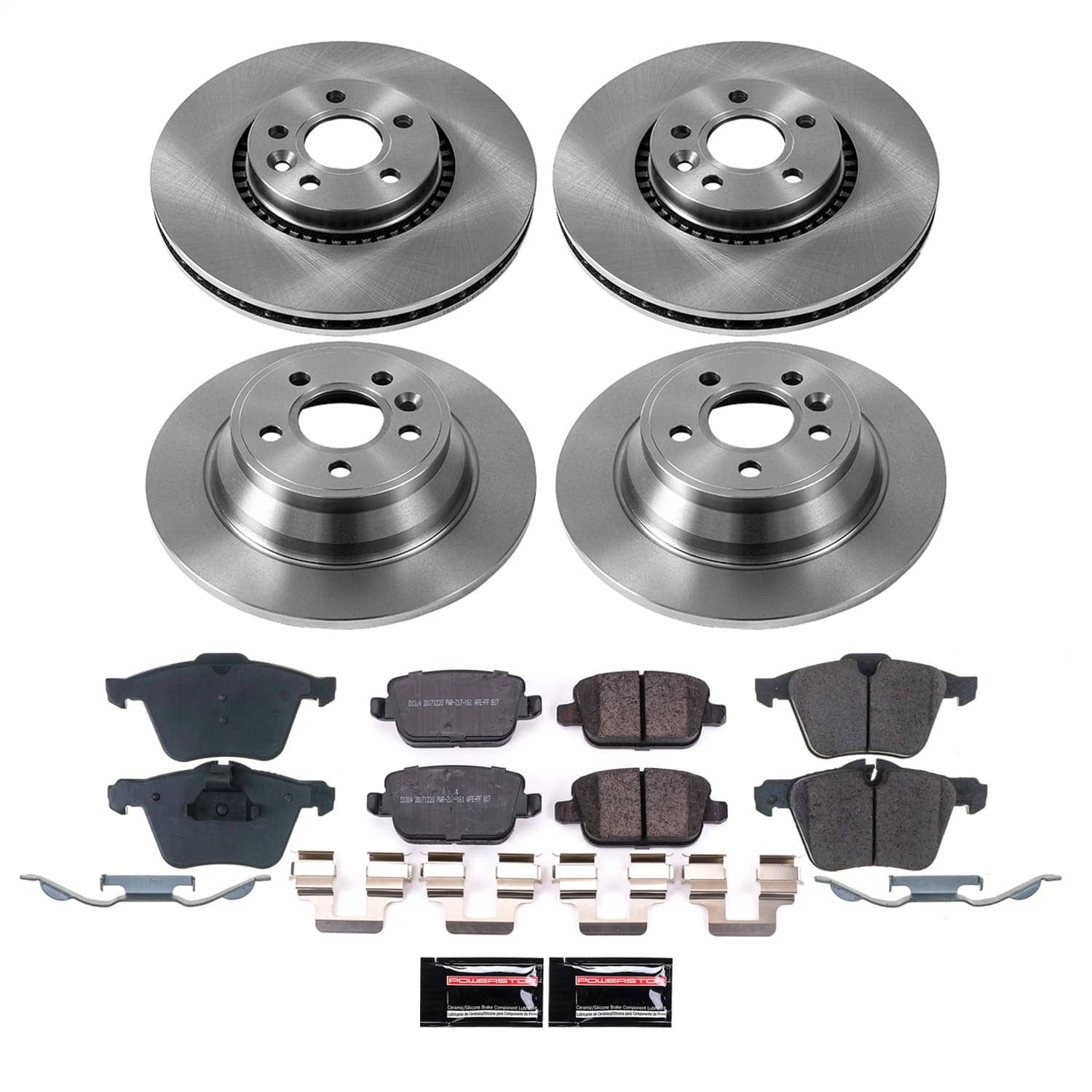 Power Stop - K15503DK - Complete Vehicle Disc/Drum Brake Kit
