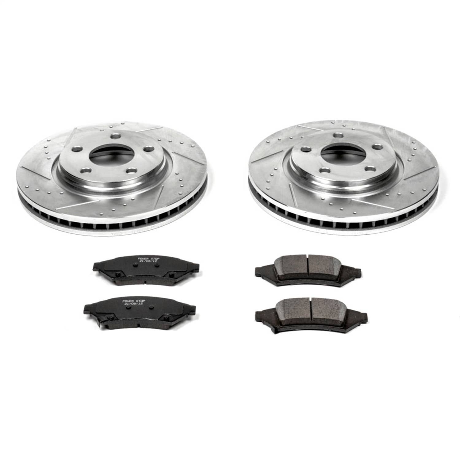 Power Stop - K1586 - Front - Disc Brake Pad and Rotor Kit