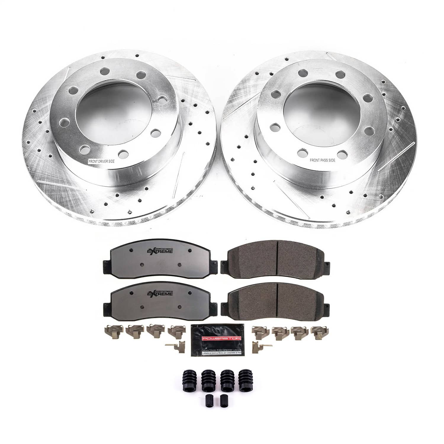 Power Stop - K1781-36 - Front - Disc Brake Pad and Rotor Kit