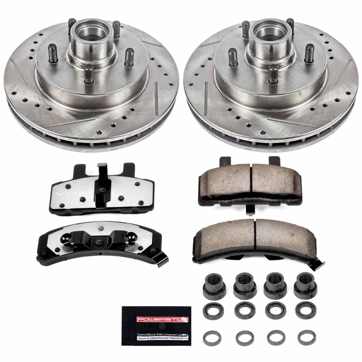 Power Stop - K1990-36 - Front - Disc Brake Pad and Rotor Kit