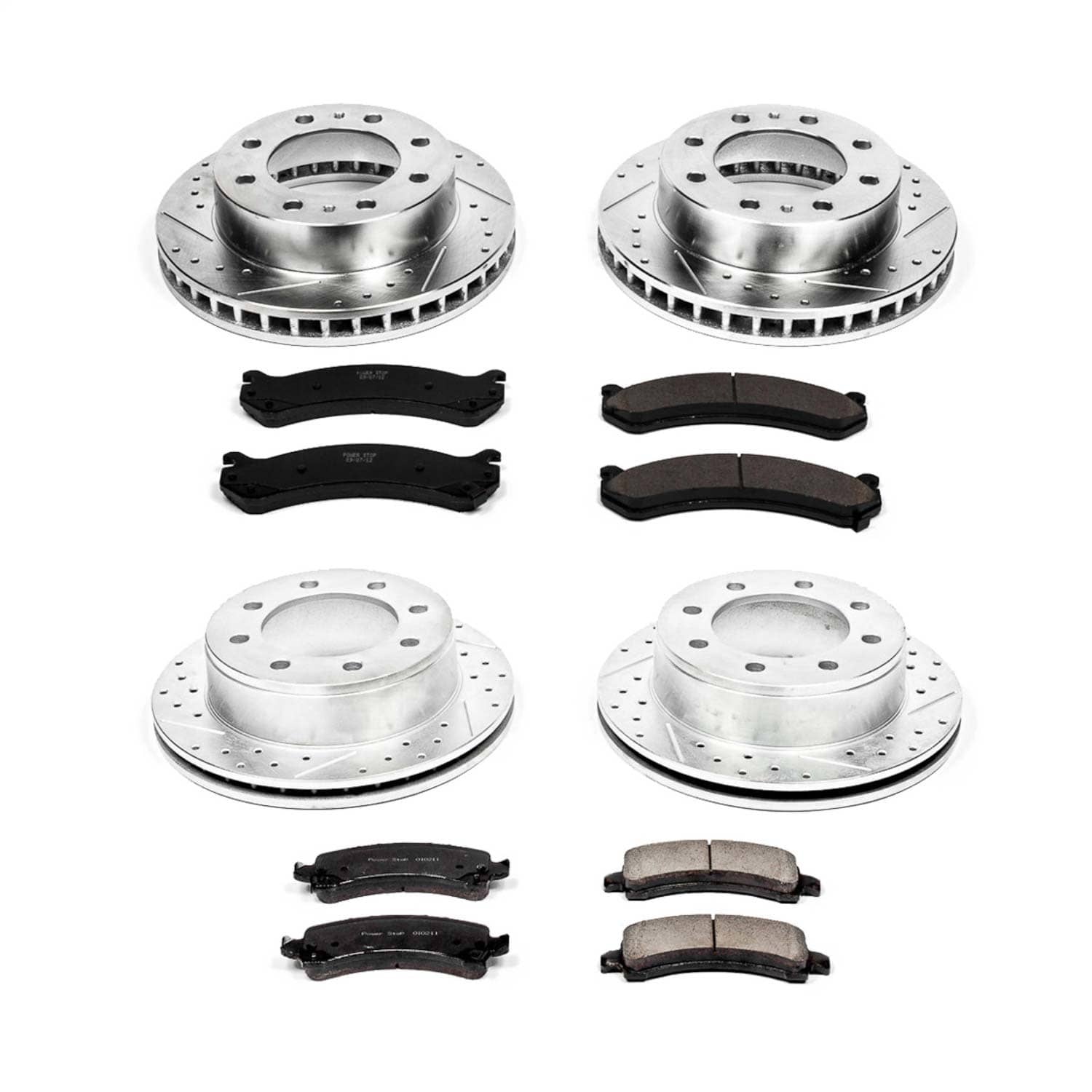 Power Stop - K2029 - Front and Rear - Disc Brake Pad and Rotor Kit