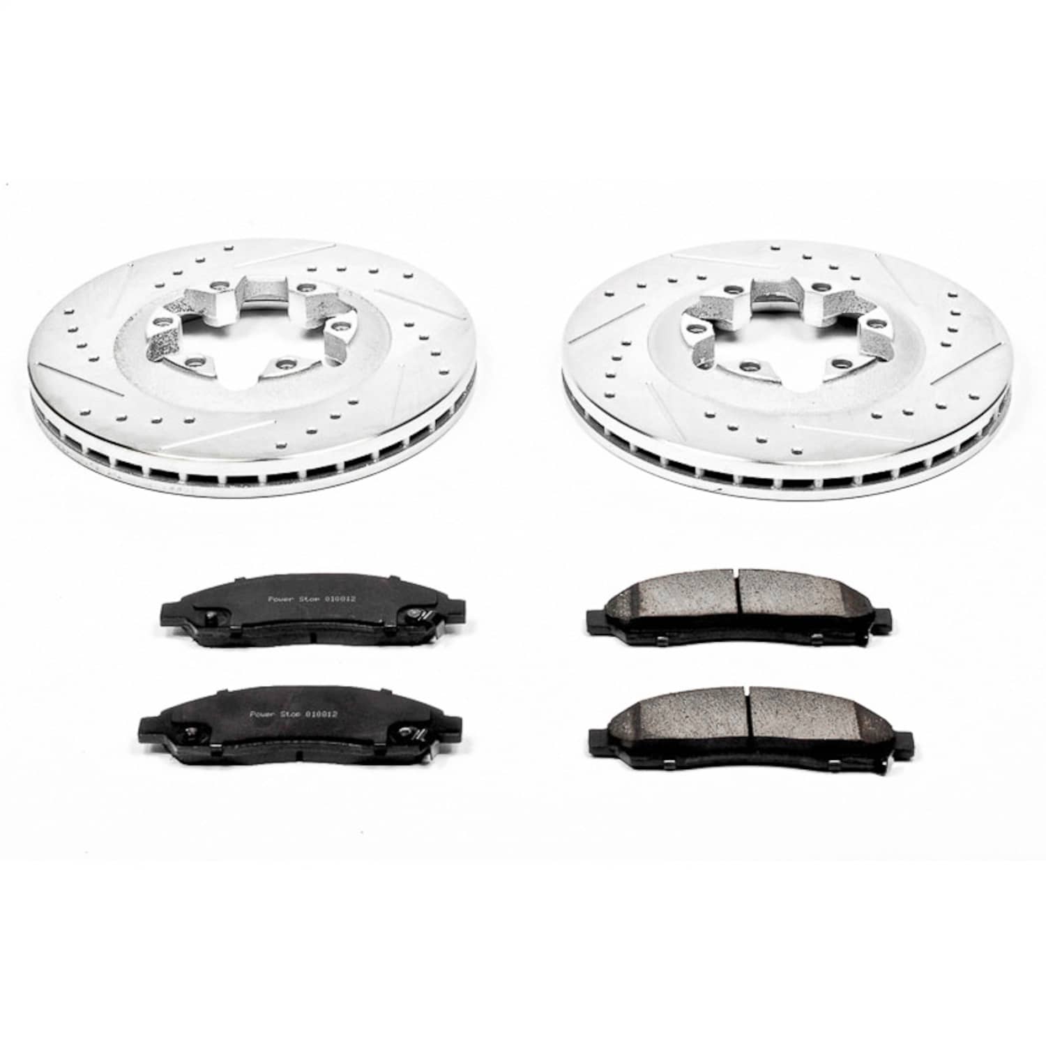 Power Stop - K2066 - Front - Disc Brake Pad and Rotor Kit