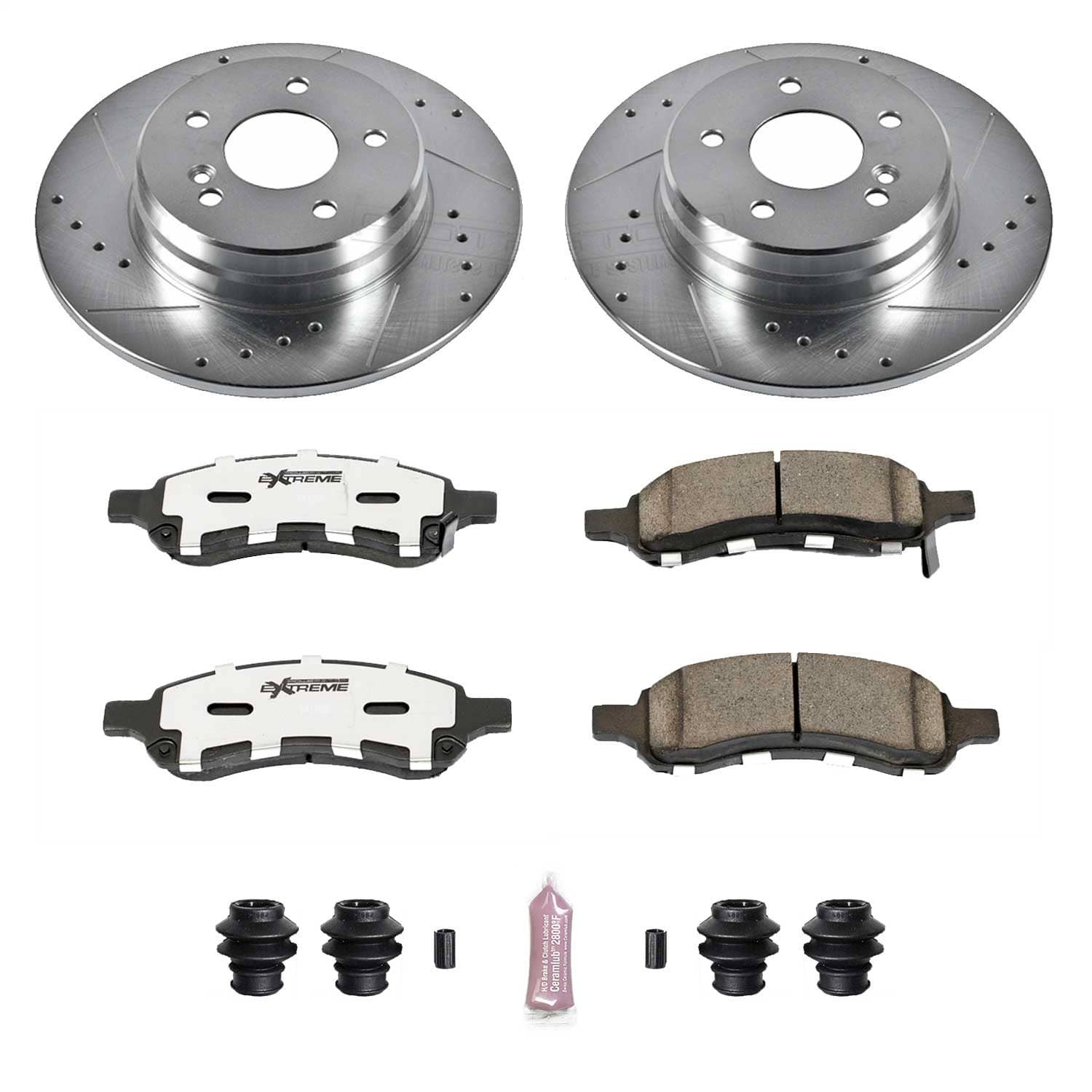 Power Stop - K2084-26 - Front - Disc Brake Pad and Rotor Kit