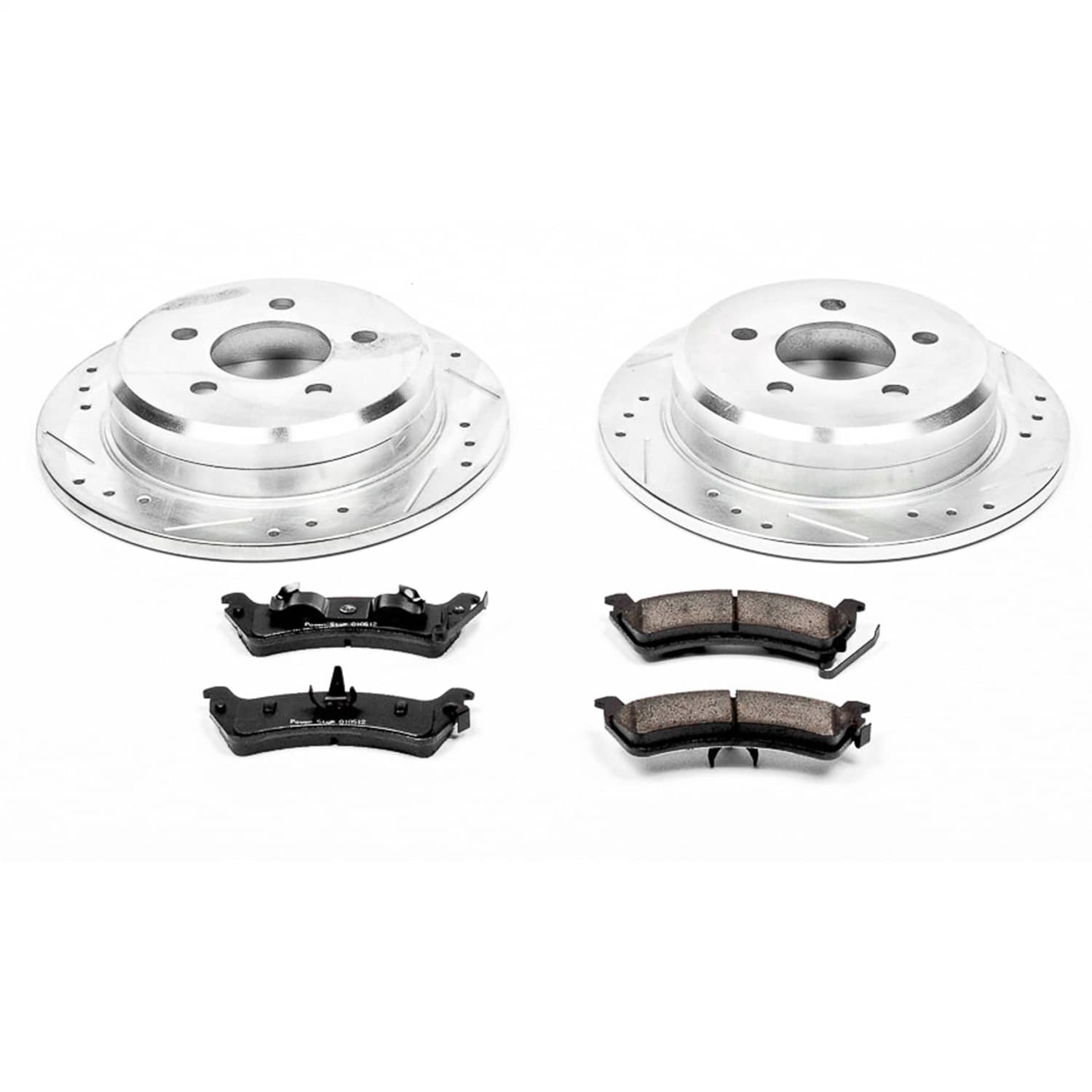 Power Stop - K2131 - Rear - Disc Brake Pad and Rotor Kit