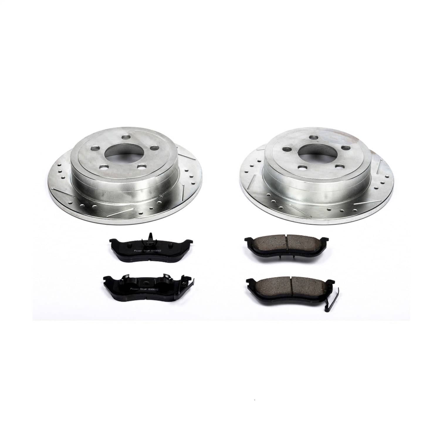 Power Stop - K2197 - Rear - Disc Brake Pad and Rotor Kit