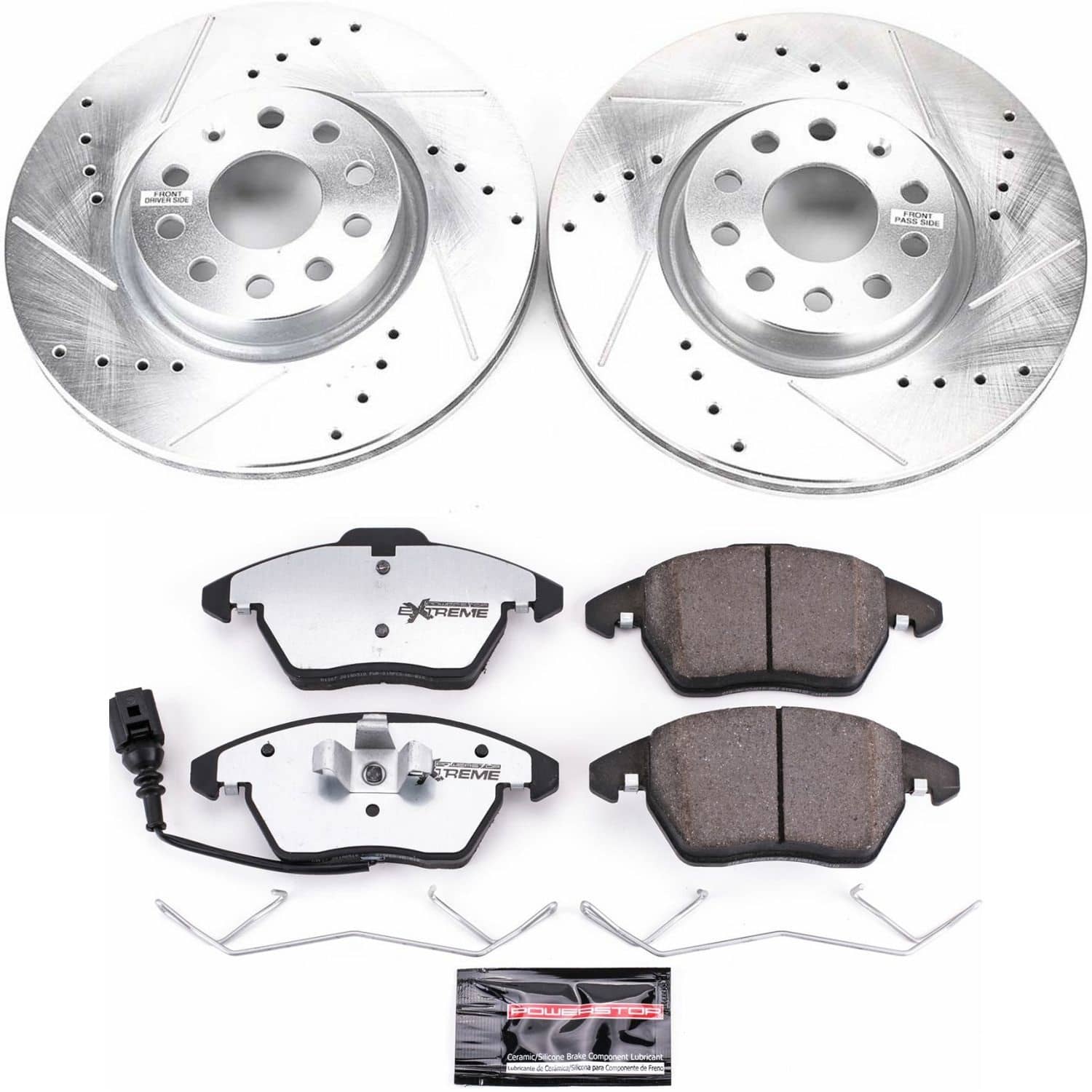 Power Stop - K2259-26 - Front - Disc Brake Pad and Rotor Kit