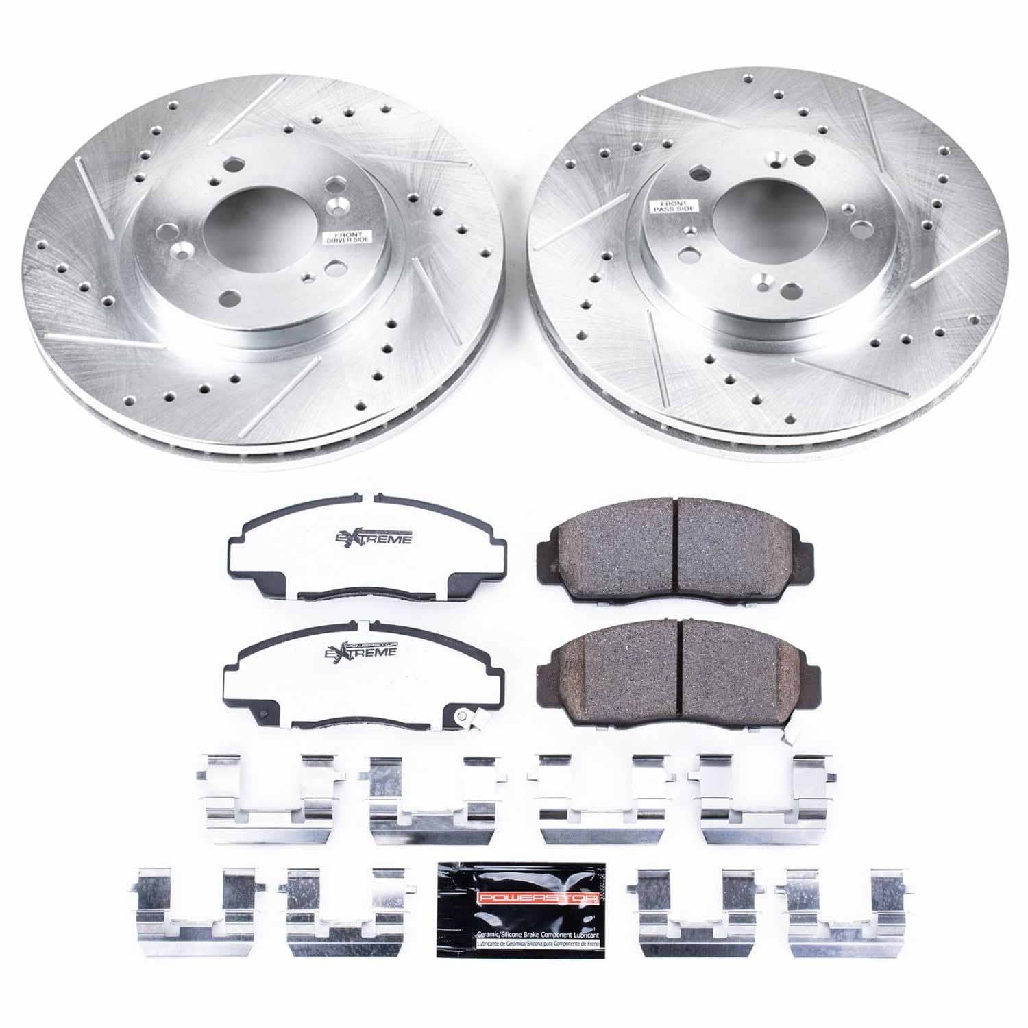 Power Stop - K2309-26 - Front - Disc Brake Pad and Rotor Kit