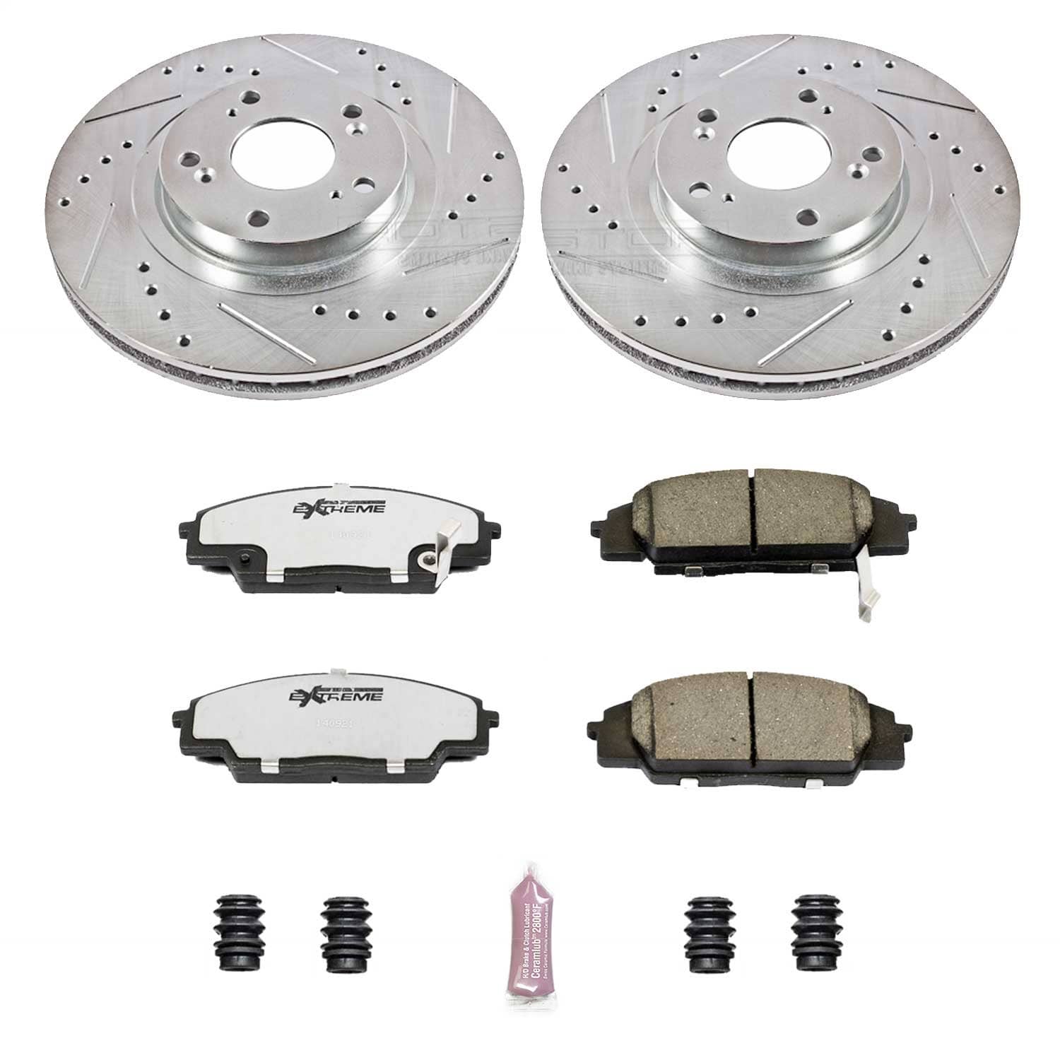 Power Stop - K2439-26 - Front - Disc Brake Pad and Rotor Kit