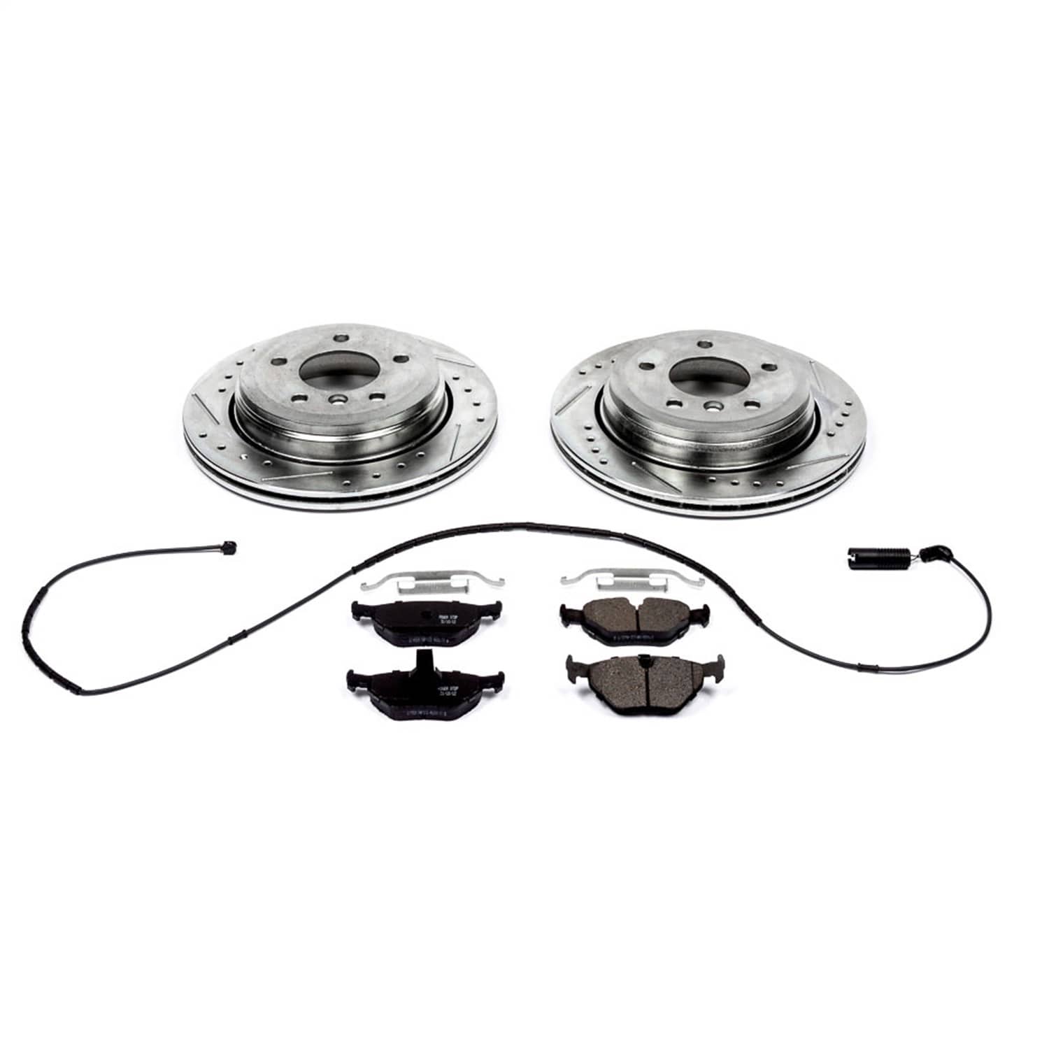 Power Stop - K2970 - Rear - Disc Brake Pad and Rotor Kit