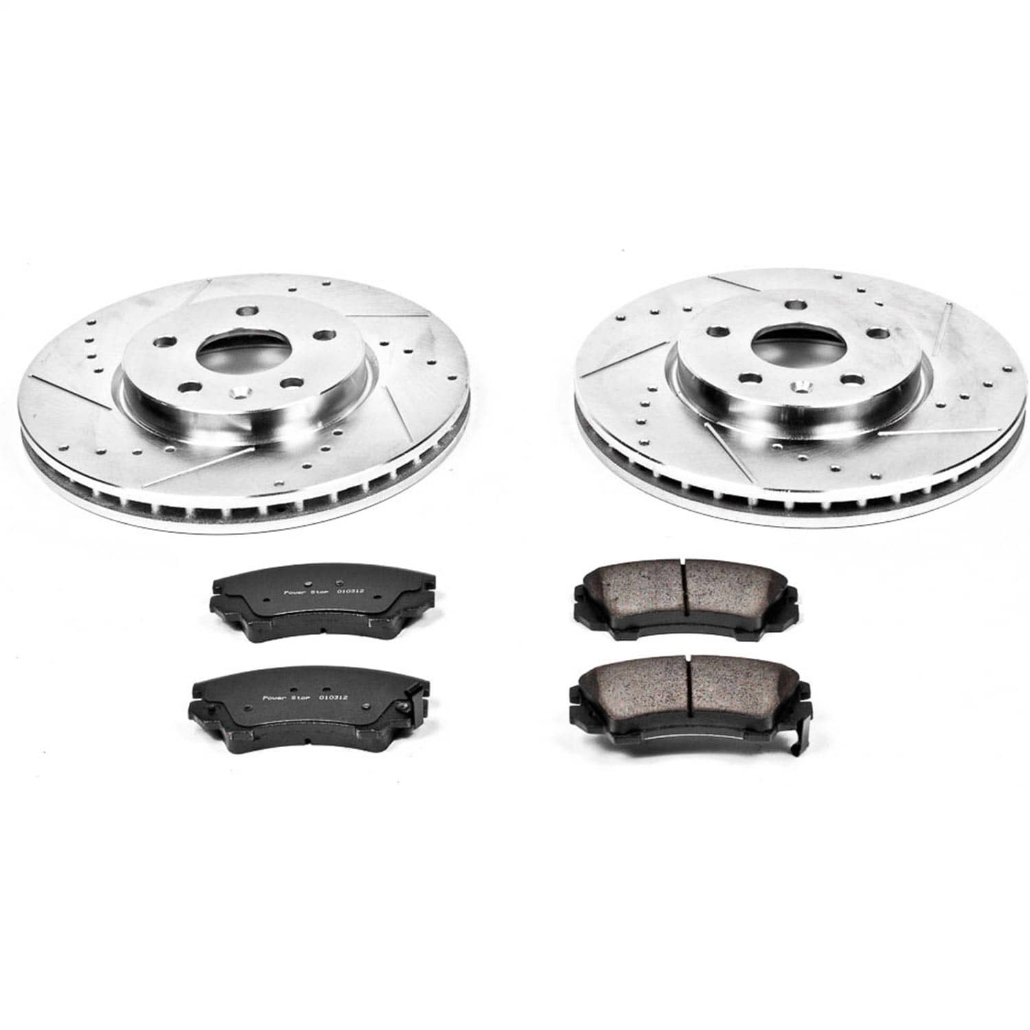 Power Stop - K3031 - Front - Disc Brake Pad and Rotor Kit