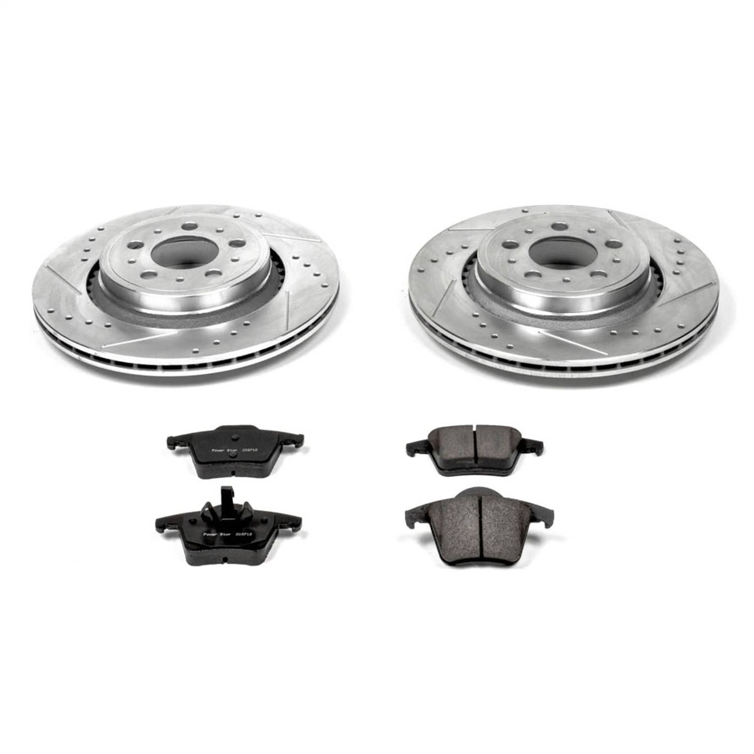 Power Stop - K3039 - Rear - Disc Brake Pad and Rotor Kit