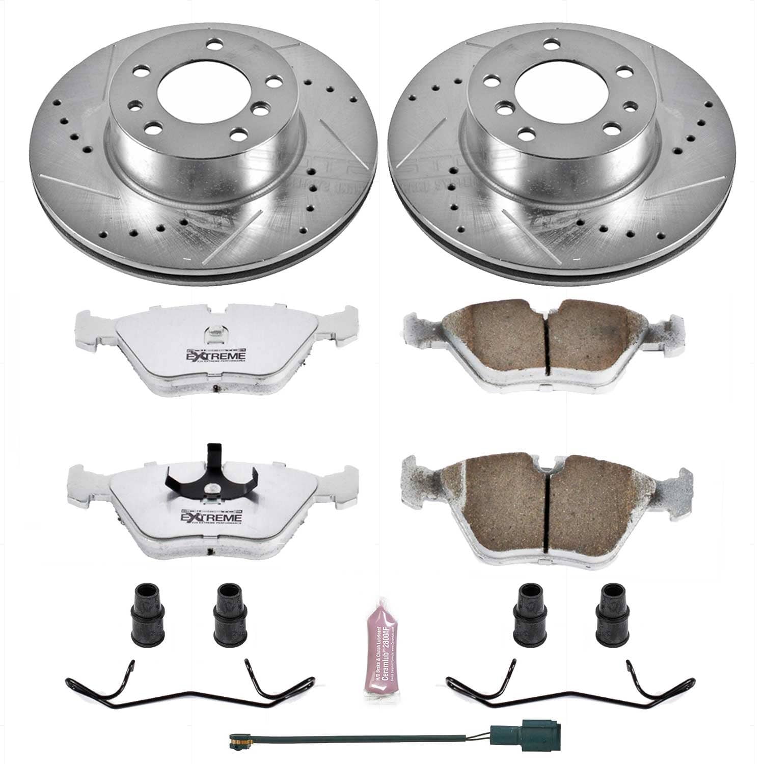 Power Stop - K390-26 - Front - Disc Brake Pad and Rotor Kit