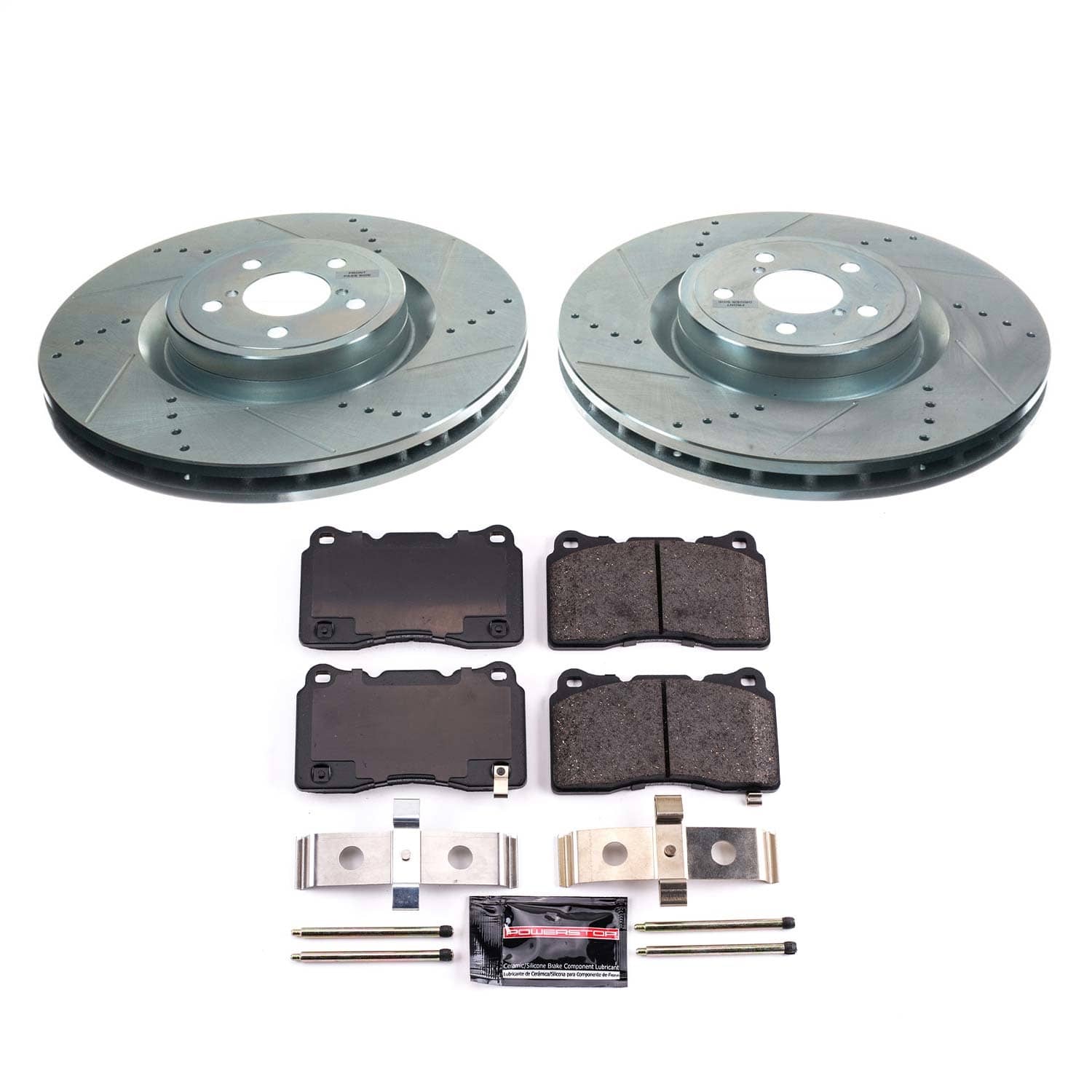 Power Stop - K4549 - Front - Disc Brake Pad and Rotor Kit