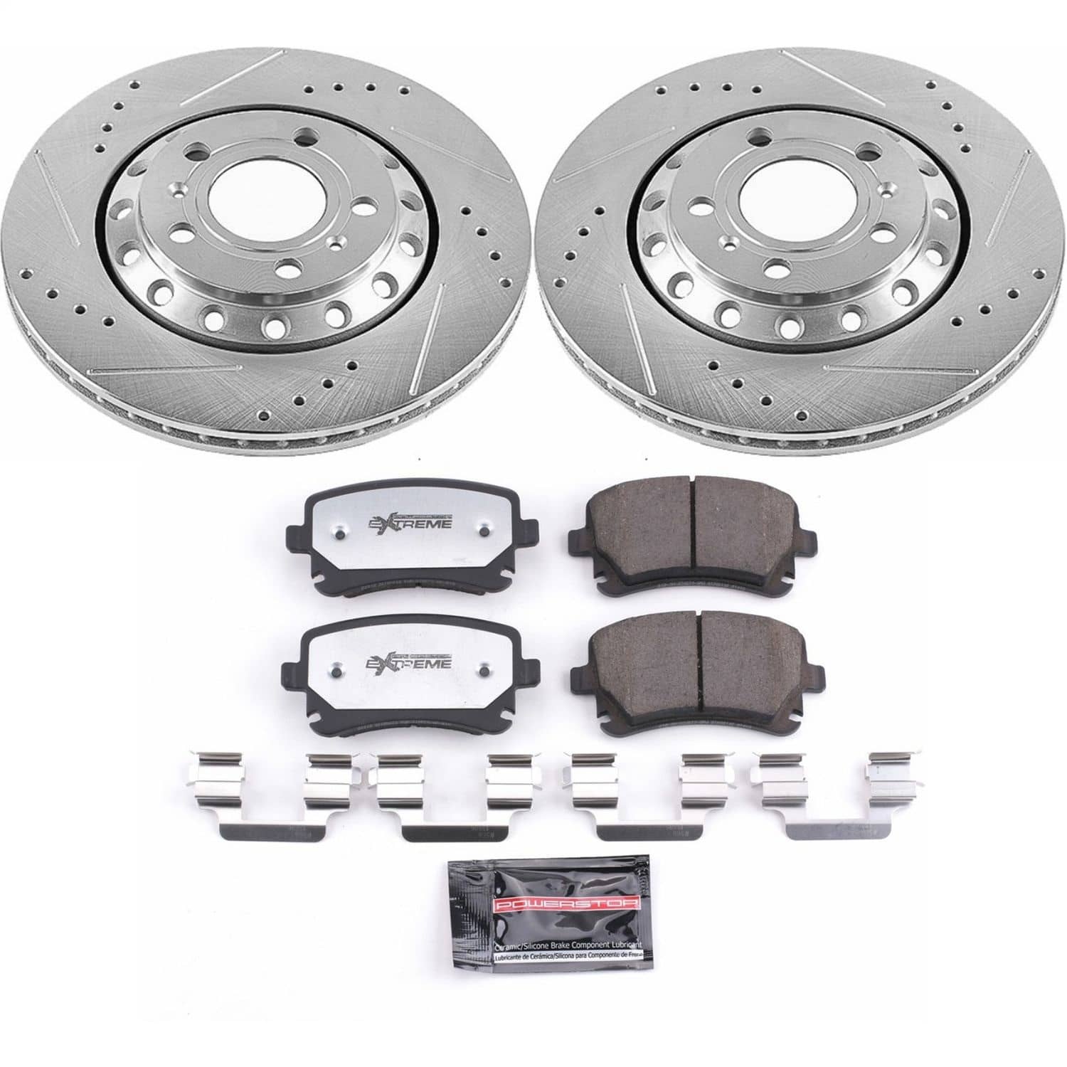 Power Stop - K4562-26 - Rear - Disc Brake Pad and Rotor Kit