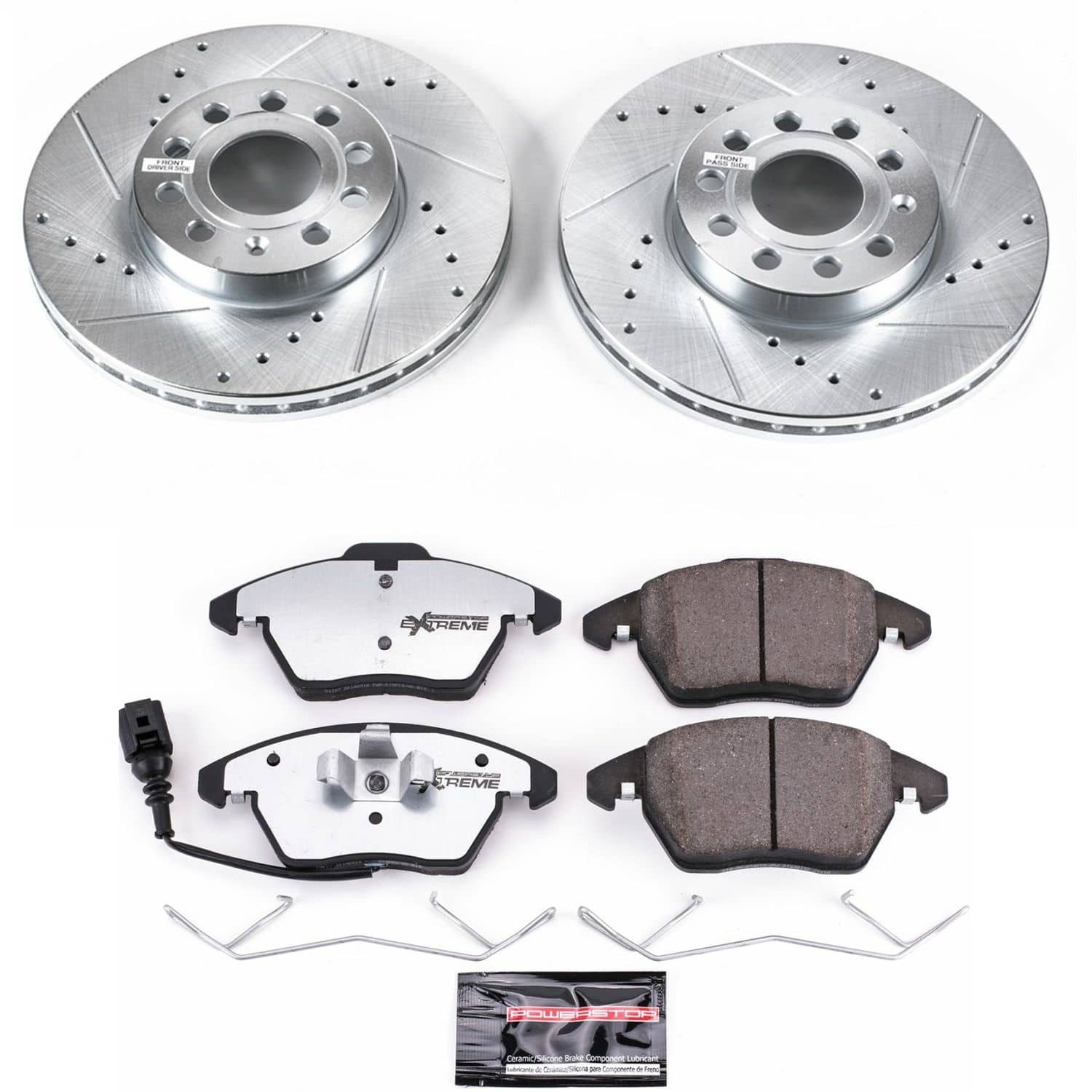 Power Stop - K4623-26 - Front - Disc Brake Pad and Rotor Kit
