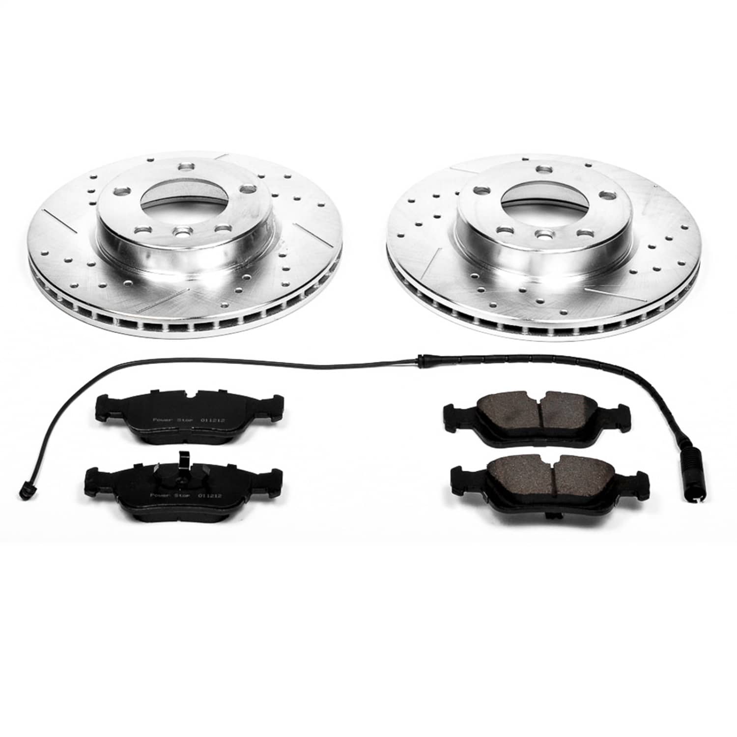 Power Stop - K496 - Front - Disc Brake Pad and Rotor Kit