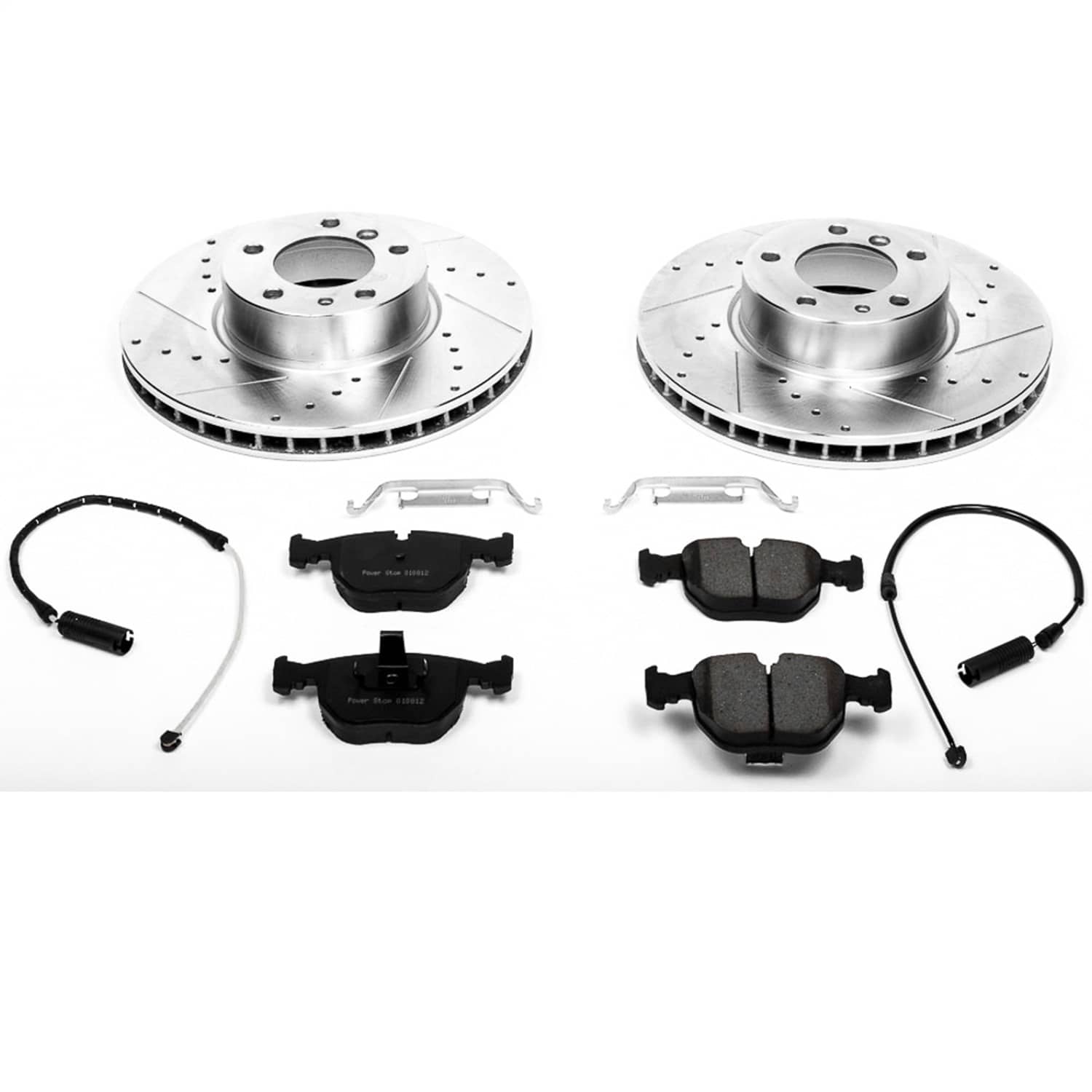 Power Stop - K503 - Front - Disc Brake Pad and Rotor Kit