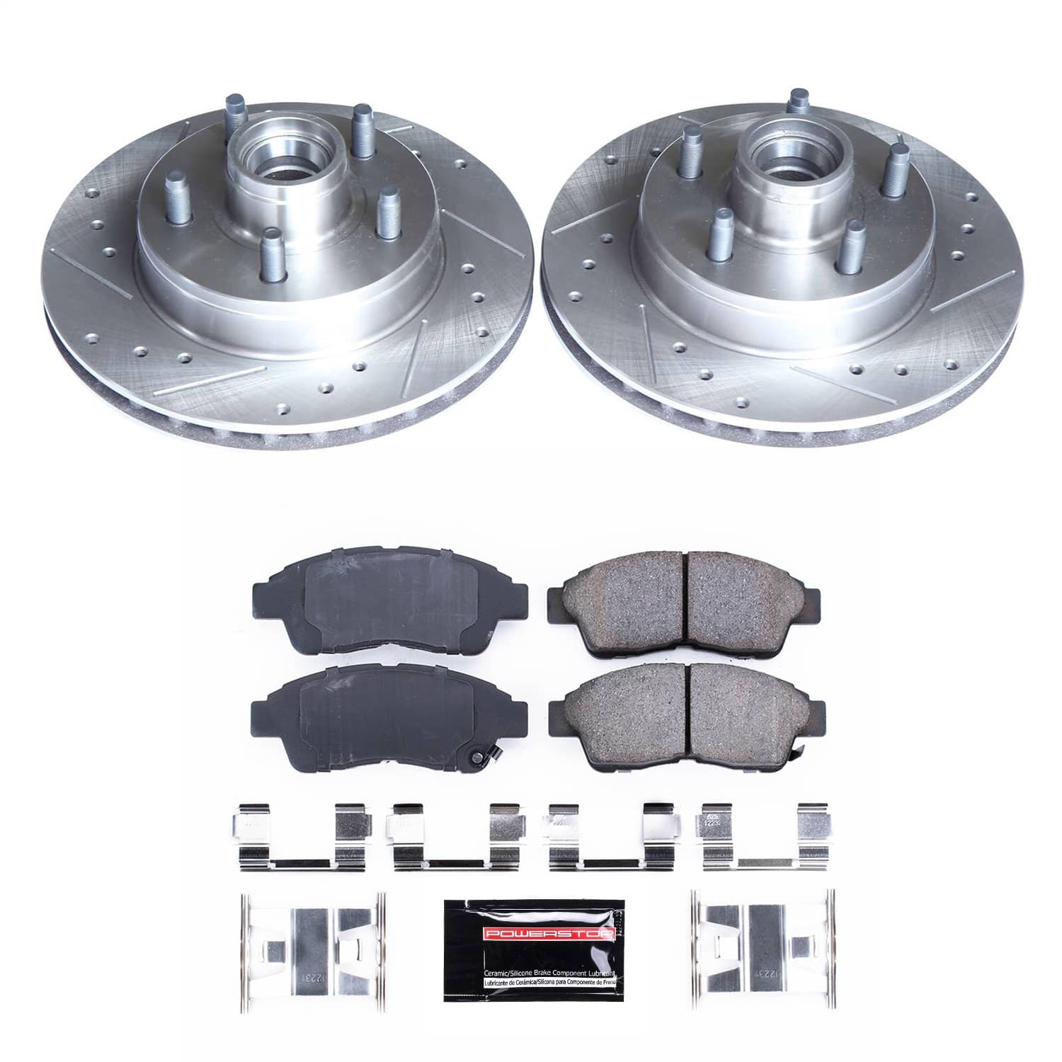 Power Stop - K5079 - Front - Disc Brake Pad and Rotor Kit