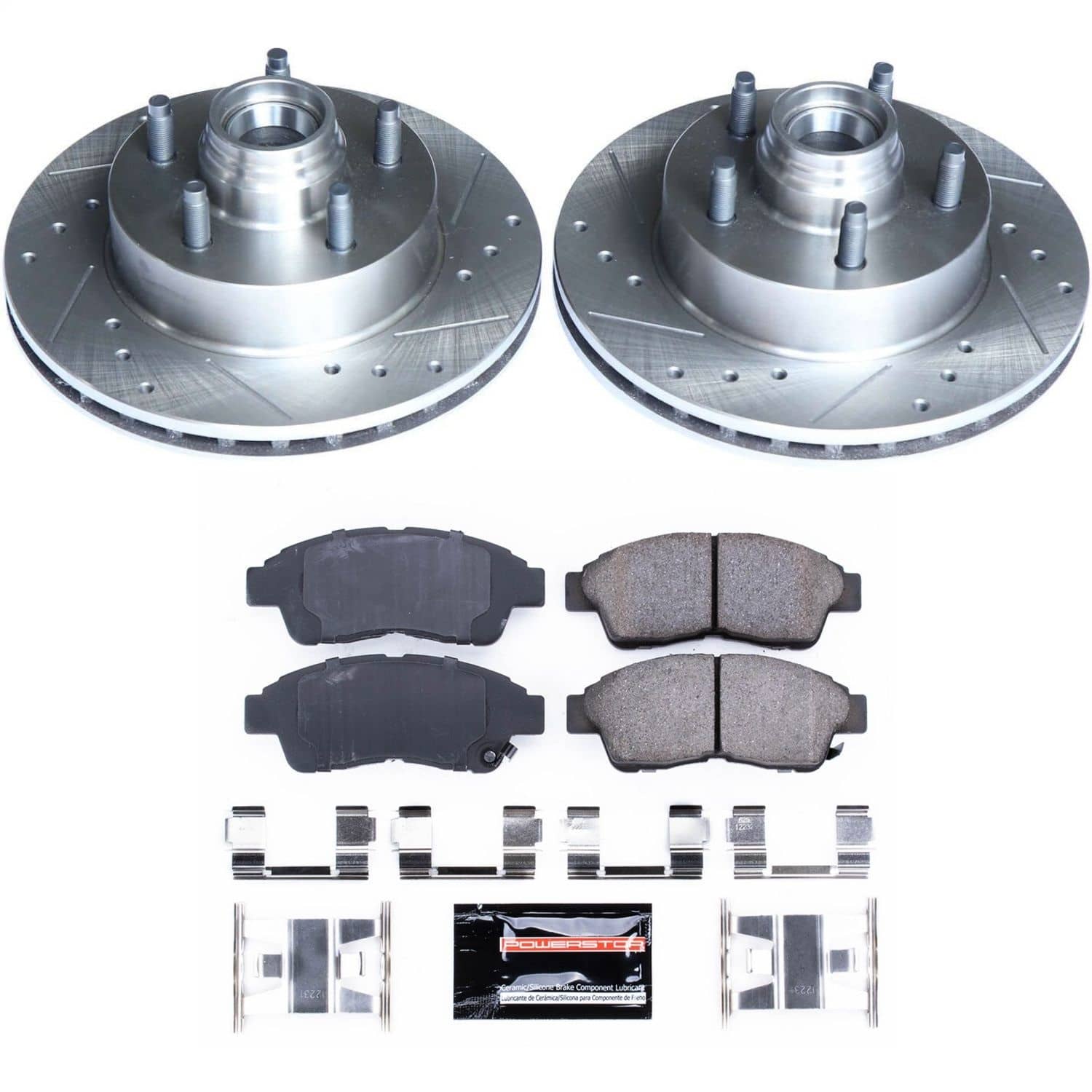 Power Stop - K5083 - Front - Disc Brake Pad and Rotor Kit